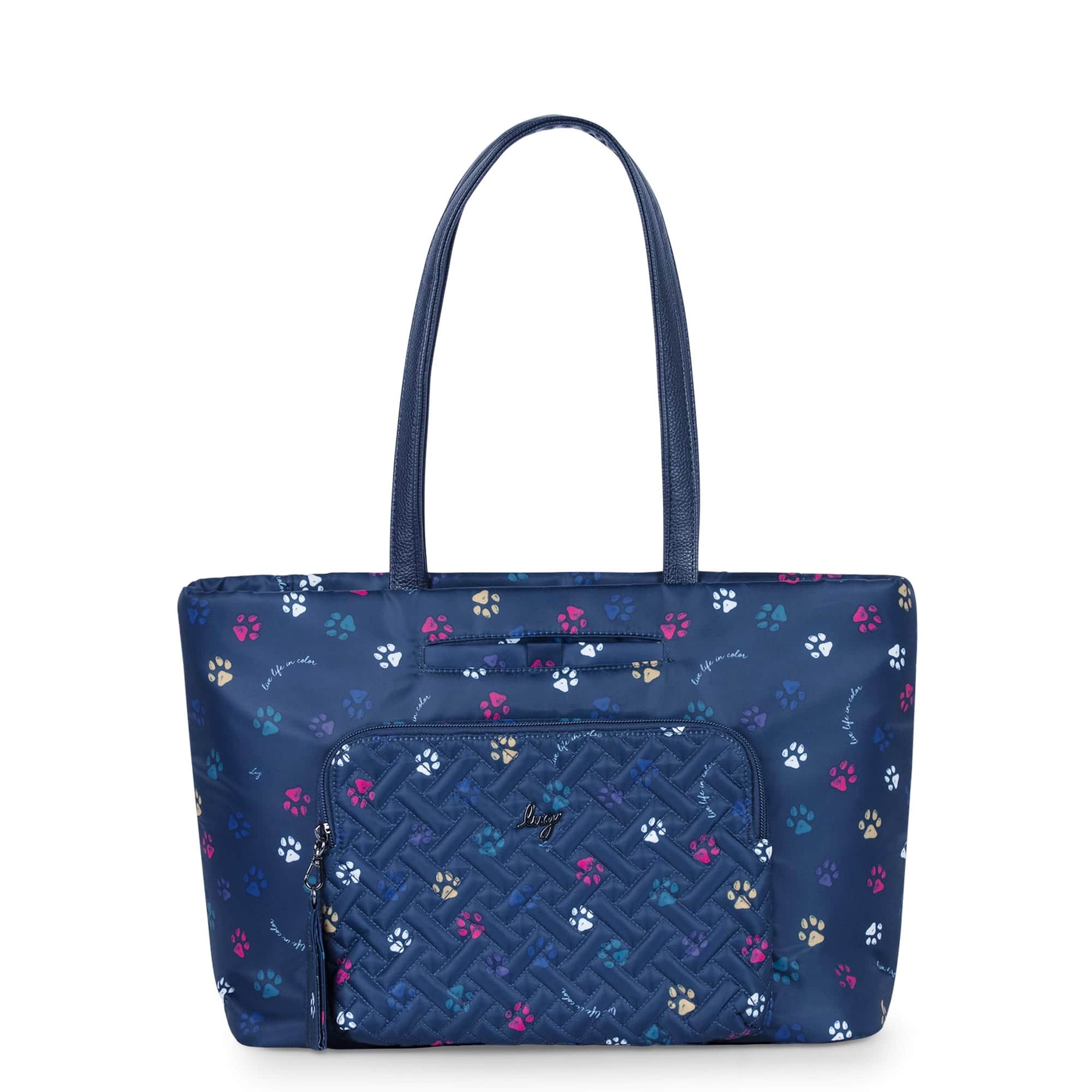 Arpeggio Tote Bag - PAWS NAVY - Arpeggio_PawsNavy_01
