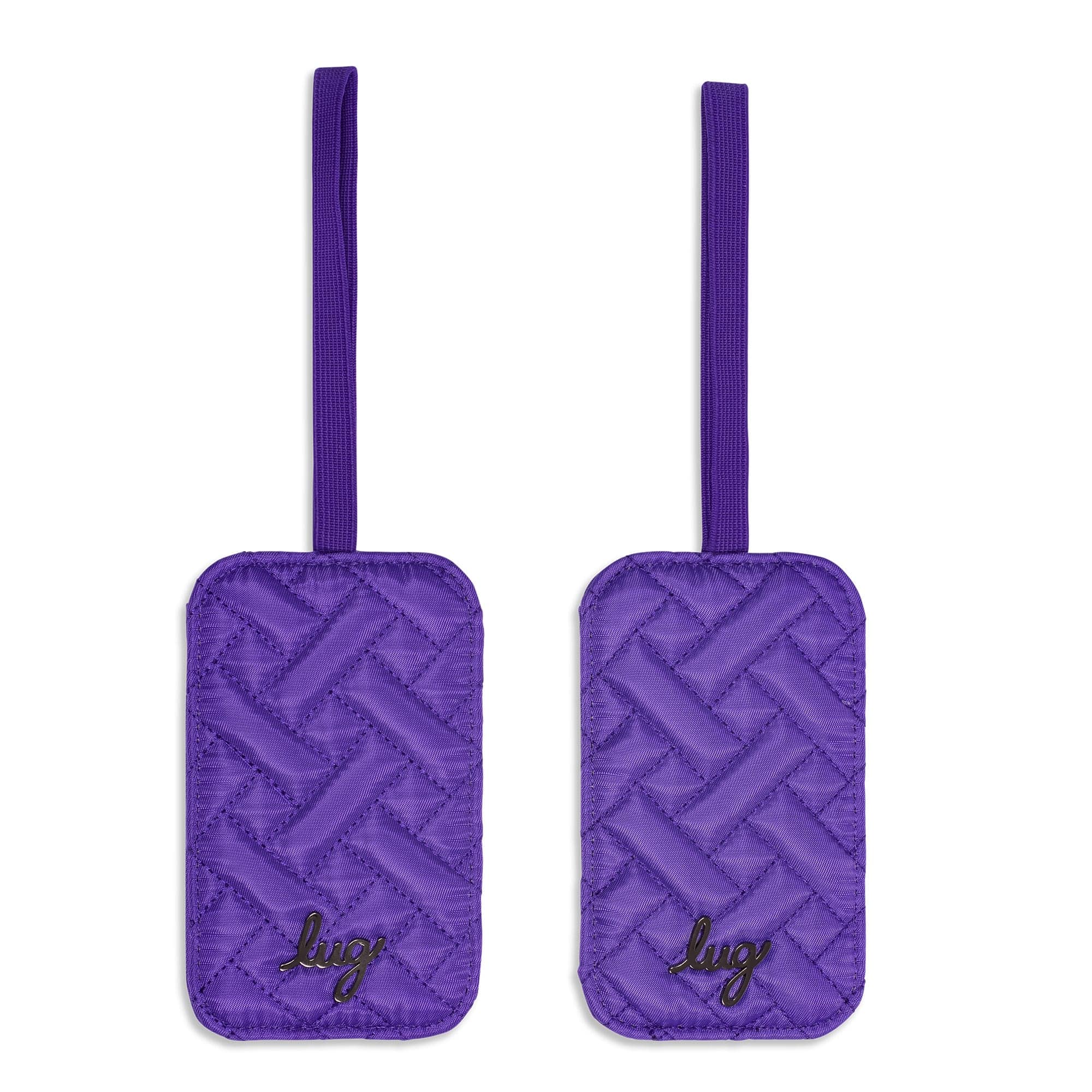 Baggage Claim Luggage Tag 2pc Set - VIOLET - Bc_Tag_Violet_01