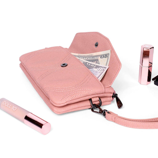 Blitz Matte Luxe VL RFID Wristlet Wallet - - Blitz-_Lifestyle_02_aug22