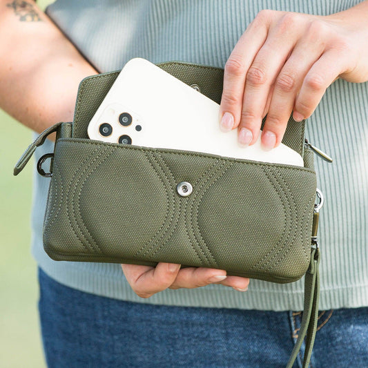 Blitz Matte Luxe VL RFID Wristlet Wallet - - Blitz_MatteVL_Lifestyle_02