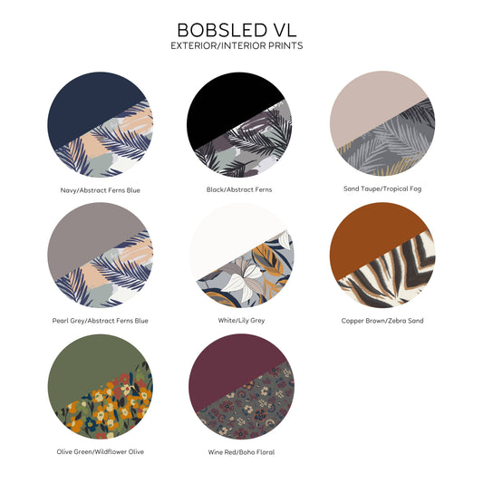 Bobsled Classic VL Eyeglass Case - - BobsledVL_QVC_Swatches
