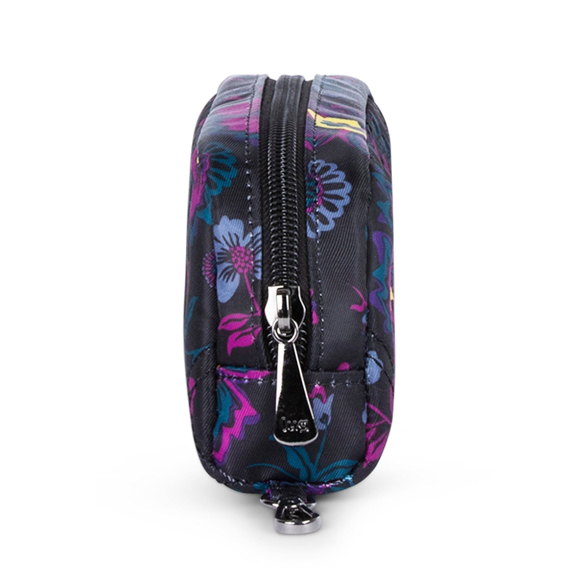 Bobsled XL Eyeglass Case - BOHO FLORAL BLACK - BobsledXL_BohoFloralBlack_03