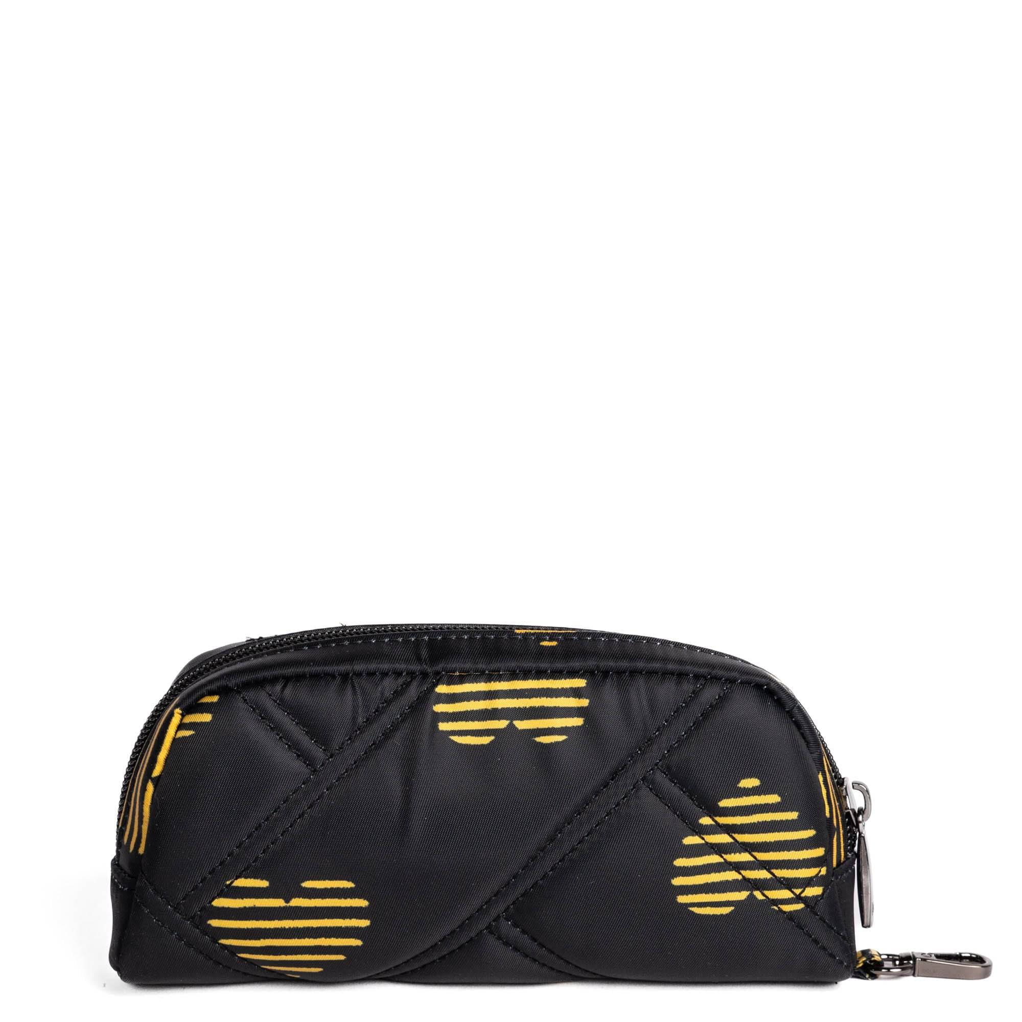 Bobsled XL Eyeglass Case - HEARTS GOLD - BobsledXL_HeartsGold_04