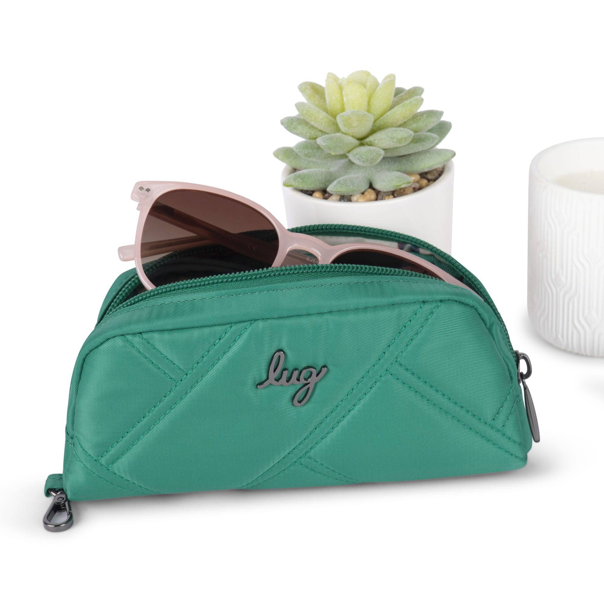 Bobsled XL Eyeglass Case - KELLY GREEN - BobsledXL_Hover