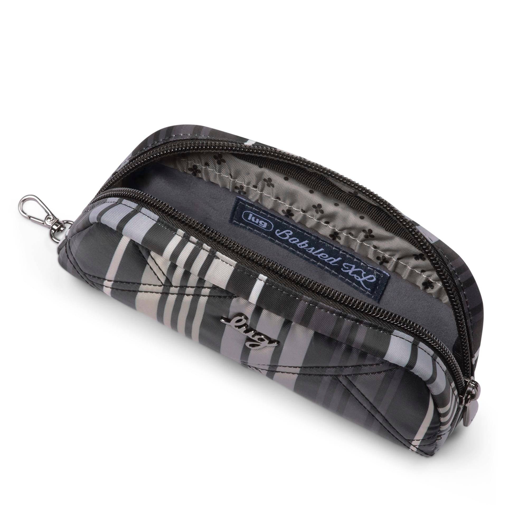 Bobsled XL Eyeglass Case - LOVE STRIPE BLACK - BobsledXL_LoveStripeBlack_05