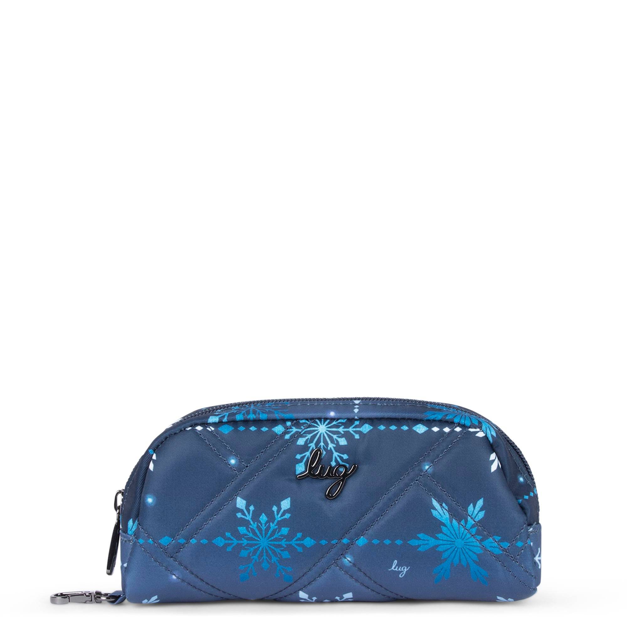 Bobsled XL Eyeglass Case - SNOWFLAKE NAVY - BobsledXL_SnowflakeNavy_01