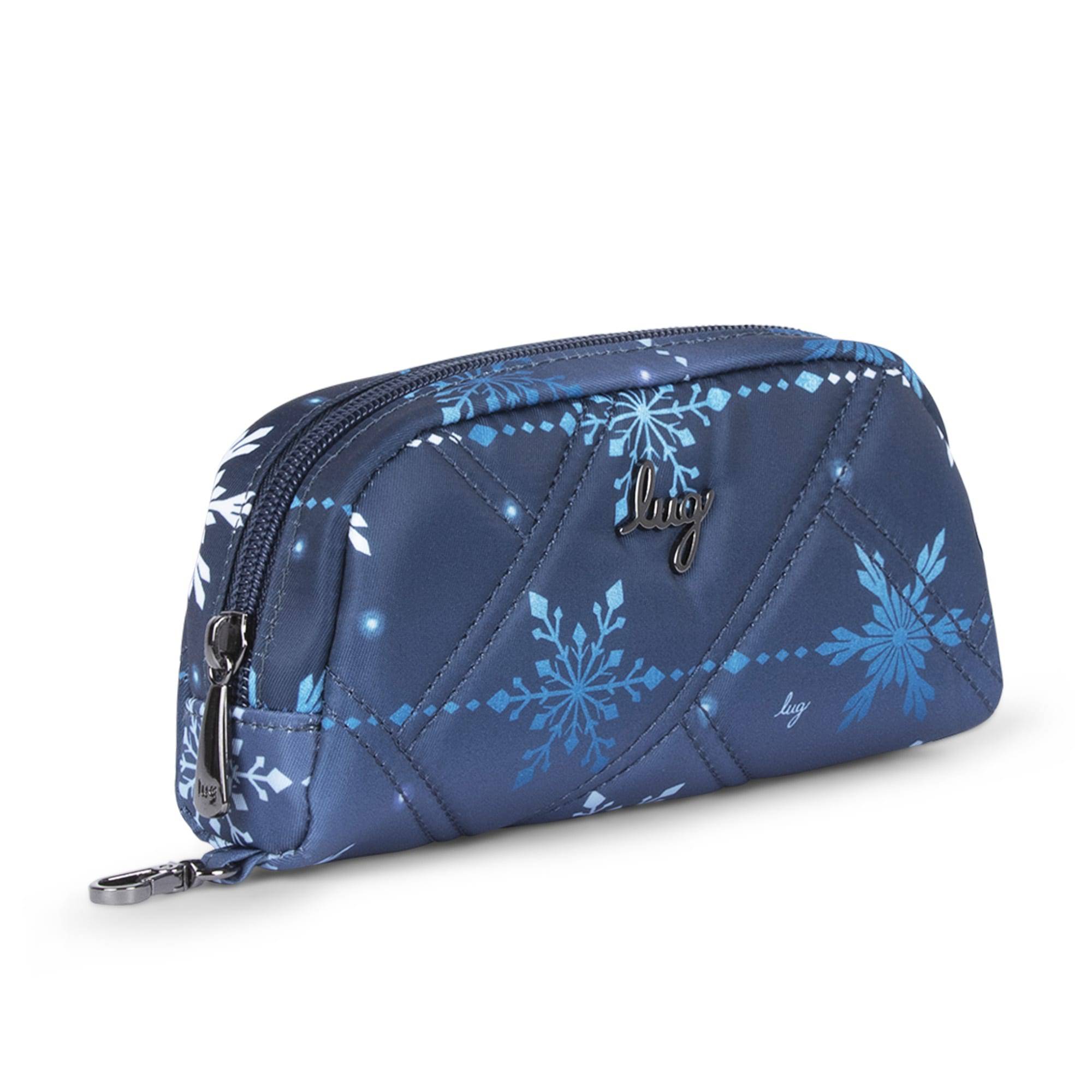 Bobsled XL Eyeglass Case - SNOWFLAKE NAVY - BobsledXL_SnowflakeNavy_02