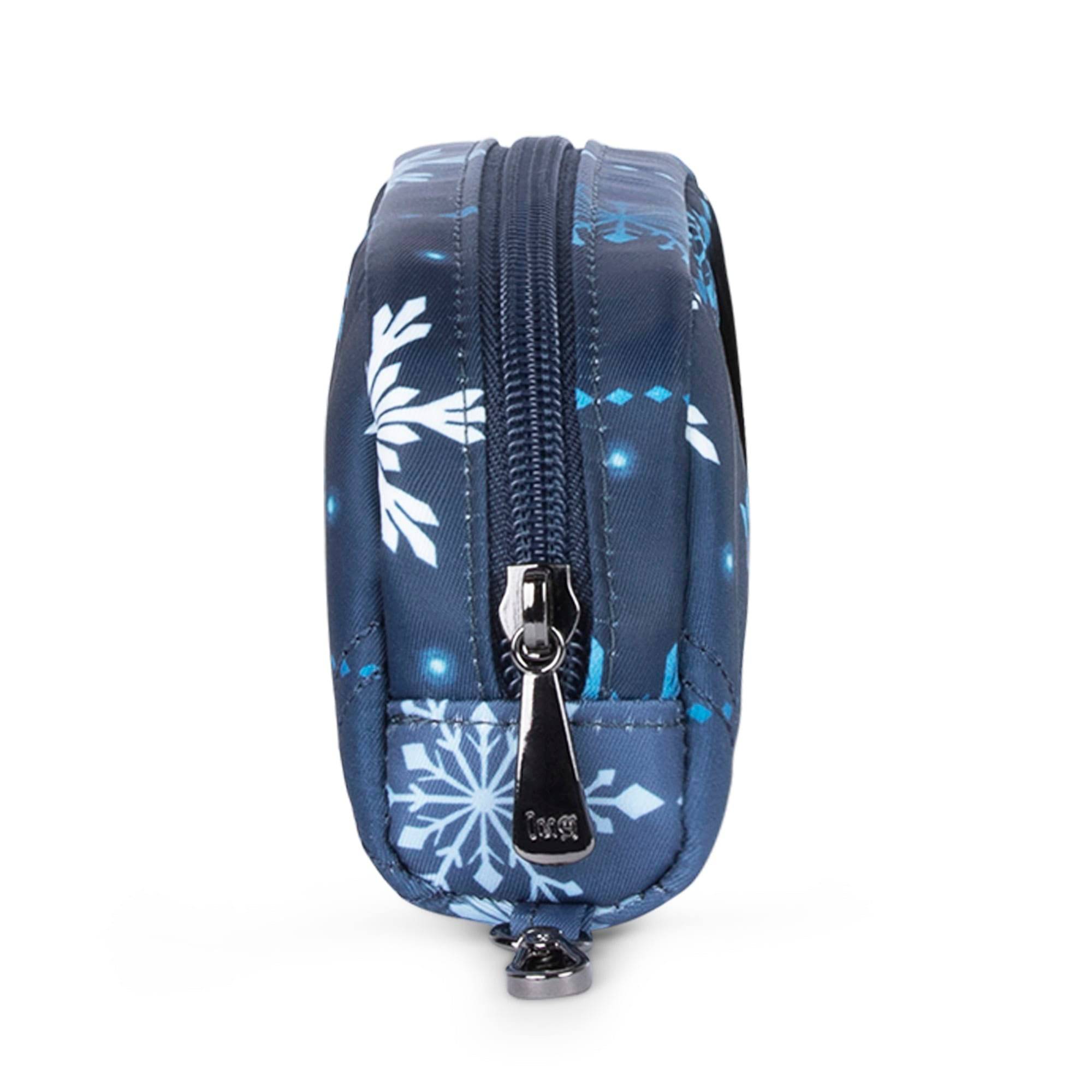 Bobsled XL Eyeglass Case - SNOWFLAKE NAVY - BobsledXL_SnowflakeNavy_03
