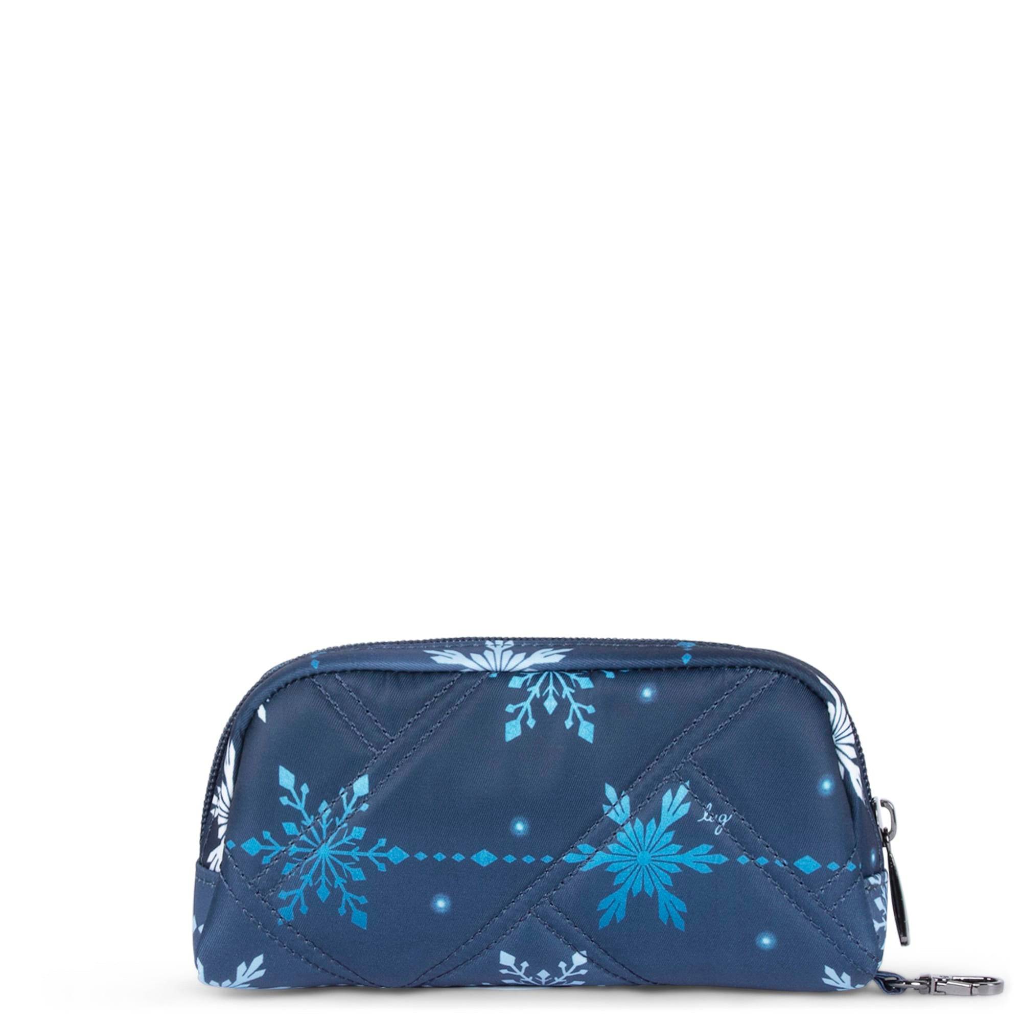 Bobsled XL Eyeglass Case - SNOWFLAKE NAVY - BobsledXL_SnowflakeNavy_04