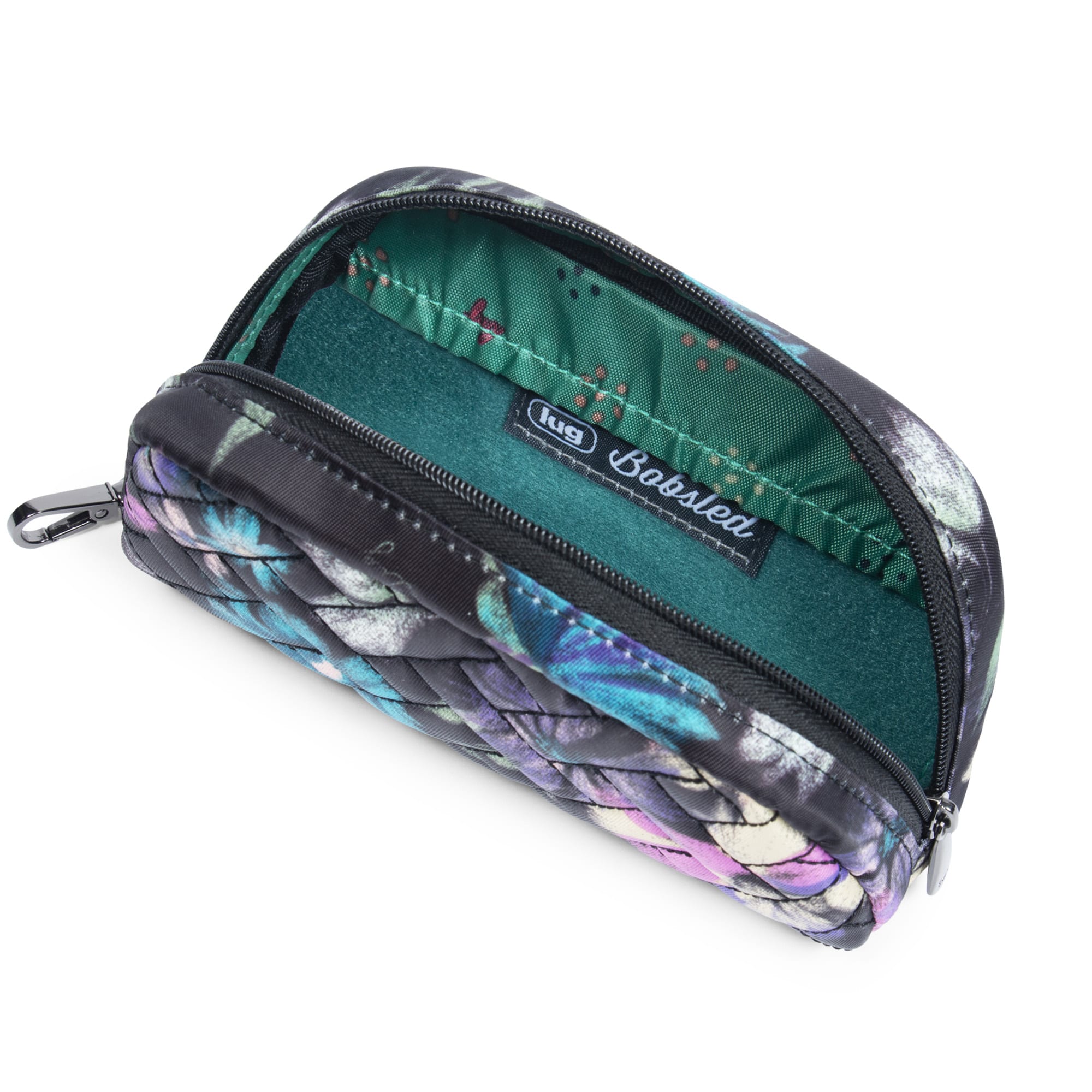Bobsled Eyeglass Case - BLOOM BLACK - Bobsled_BloomBlack_05