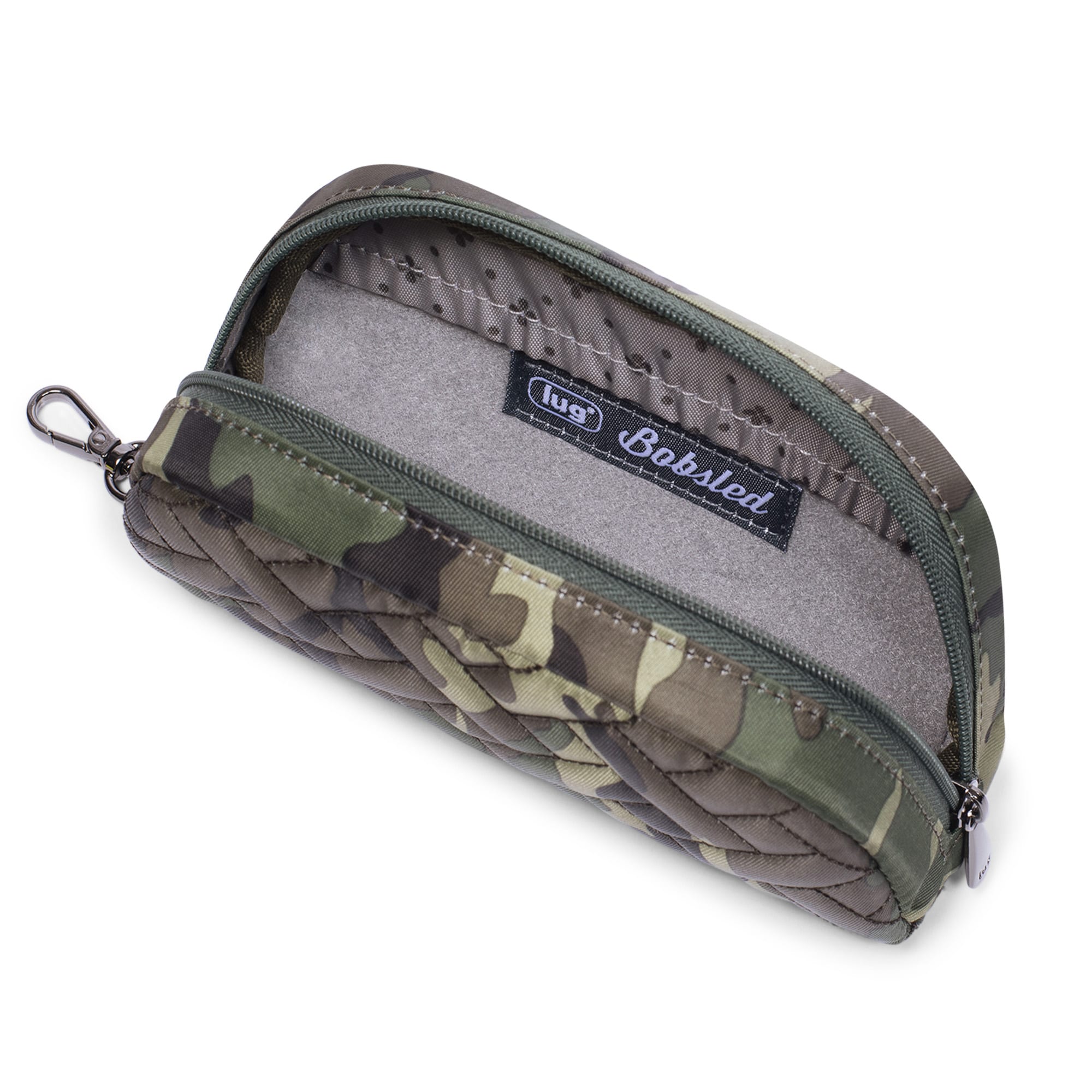 Bobsled Eyeglass Case - CAMO GREEN - Bobsled_CamoGreen_05