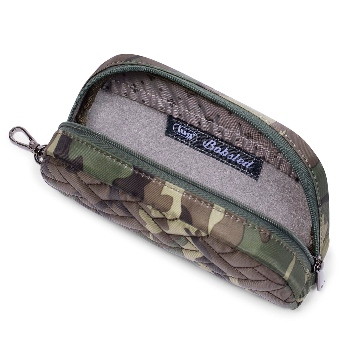 Bobsled Eyeglass Case - CAMO GREEN - Bobsled_CamoGreen_05