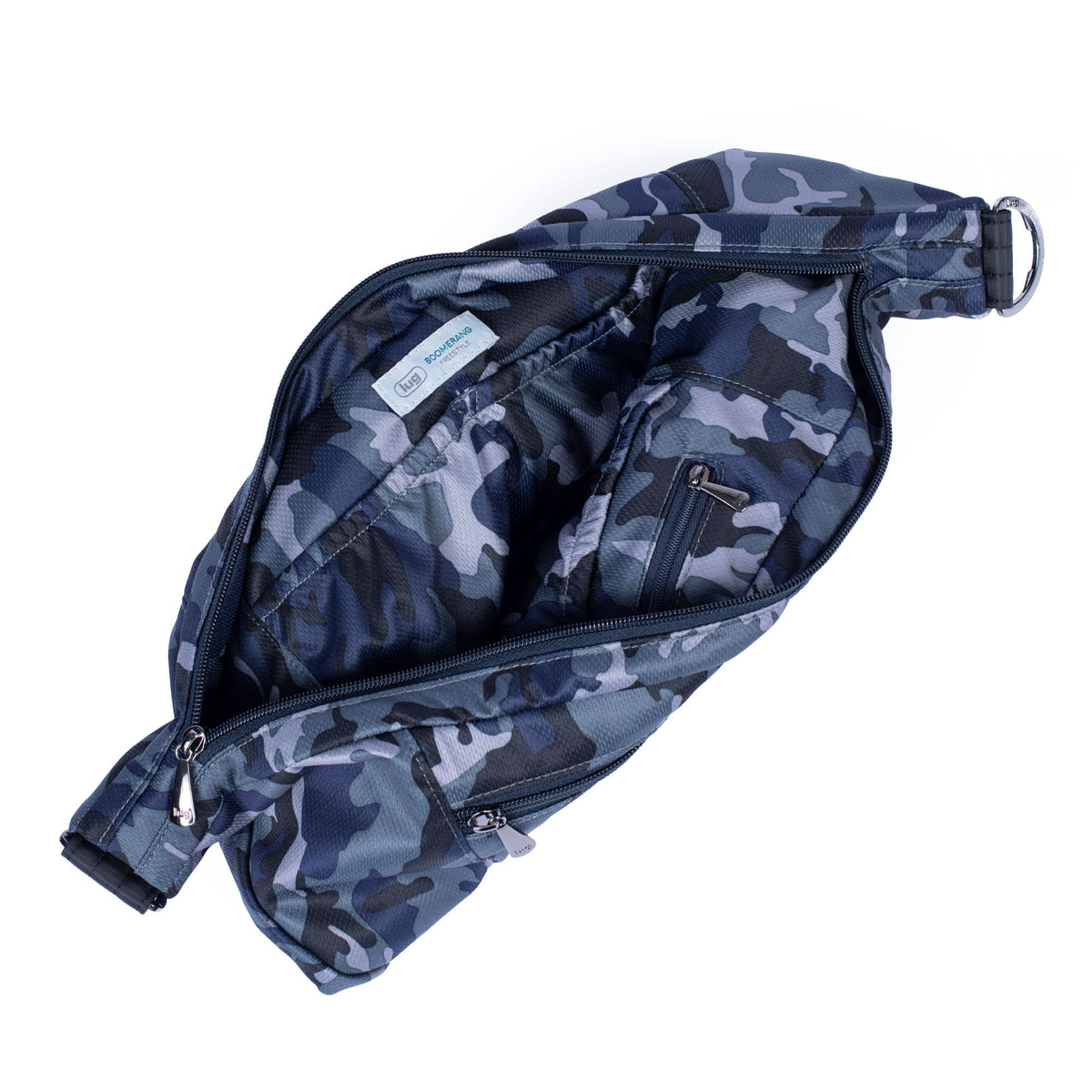 Boomerang FS Sling Crossbody Bag - CAMO NAVY - BoomerangFS_CamoNavy_05