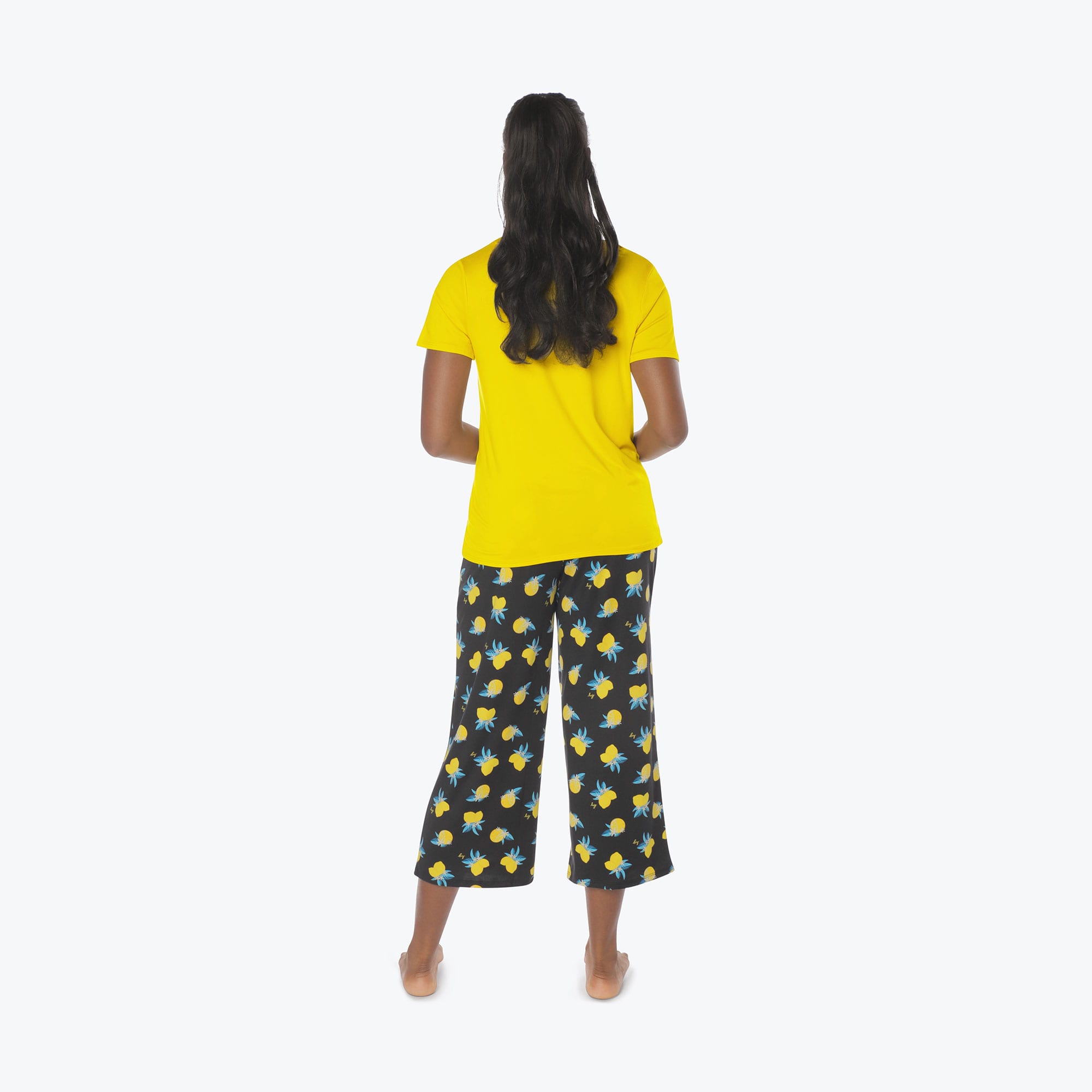 Boomerang Relaxed Tee & Cropped Pants&nbsp;Set - CITRUS - Boomerang_Citrus_S_02