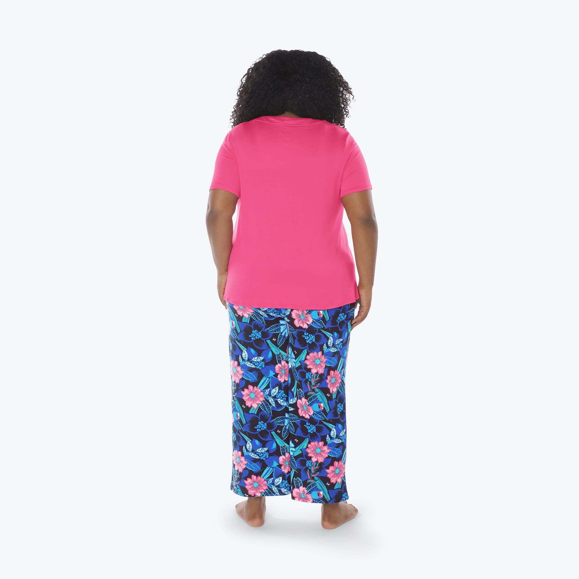 Boomerang Relaxed Tee & Cropped Pants&nbsp;Set - RESORT BLACK - Boomerang_Resort_Black_XL_02