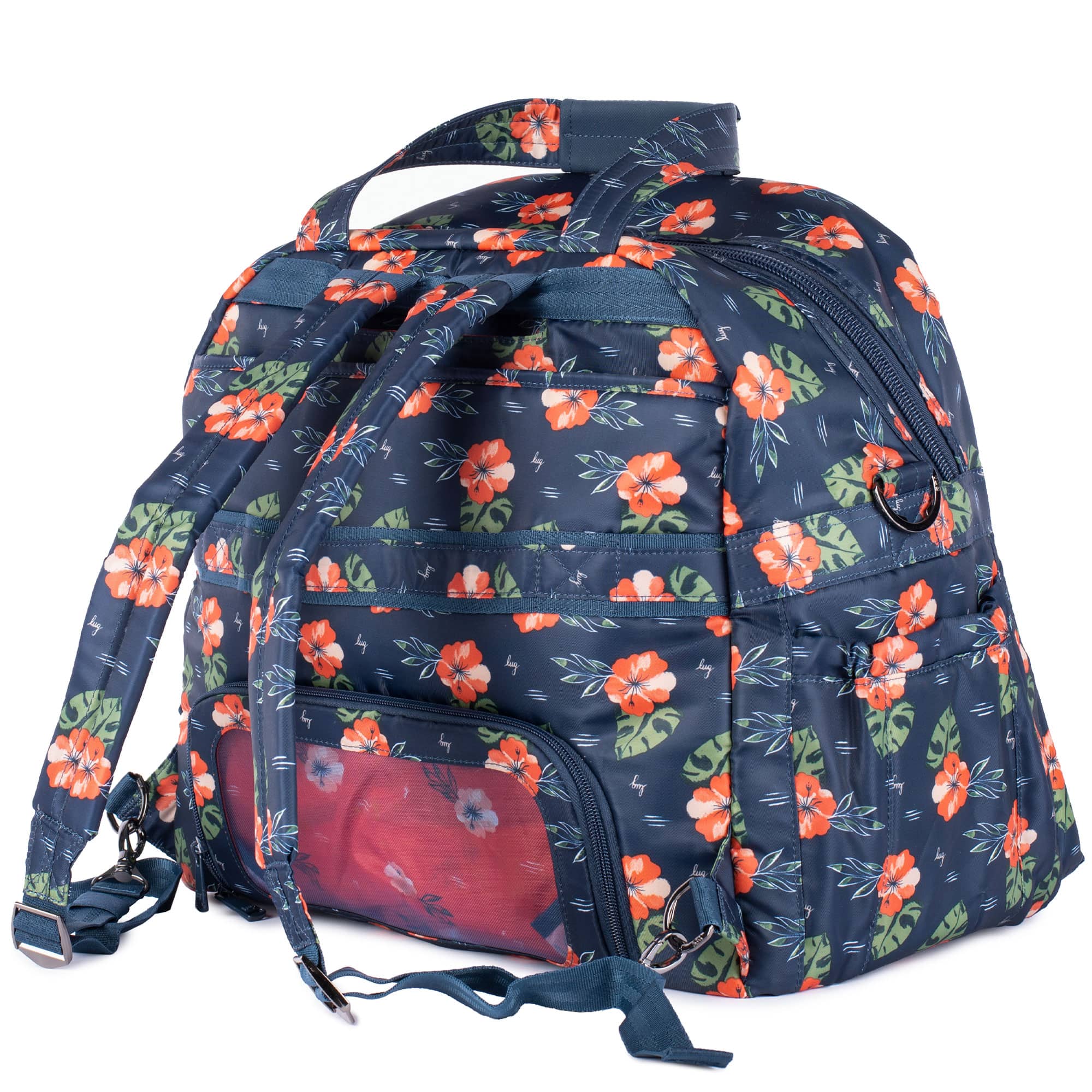 Boxer 2 Convertible Overnight Bag - ALOHA NAVY - Boxer2_AlohaNavy_04