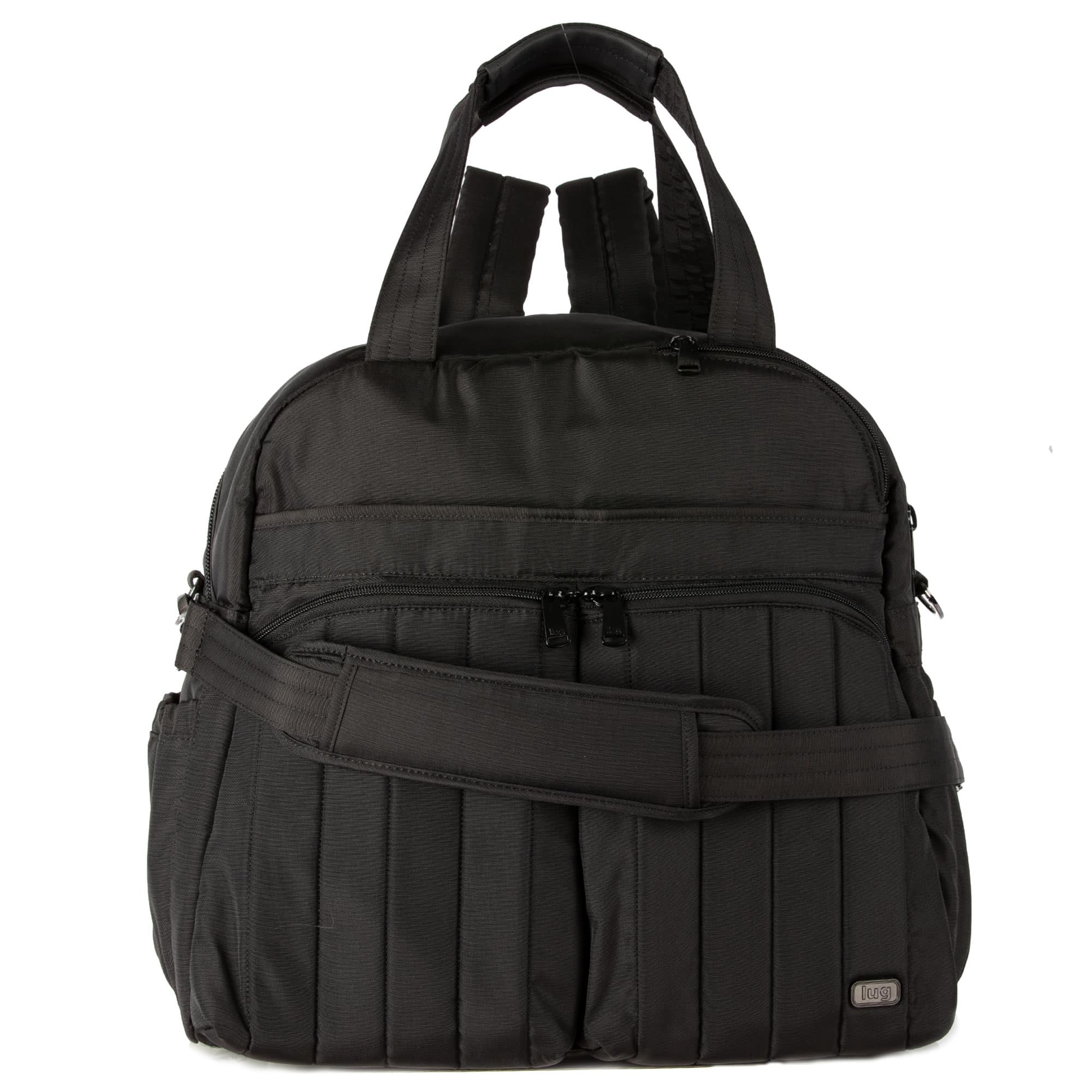 Boxer 2 Convertible Overnight Bag - BRUSHED BLACK - Boxer2_BrushedBlack_01