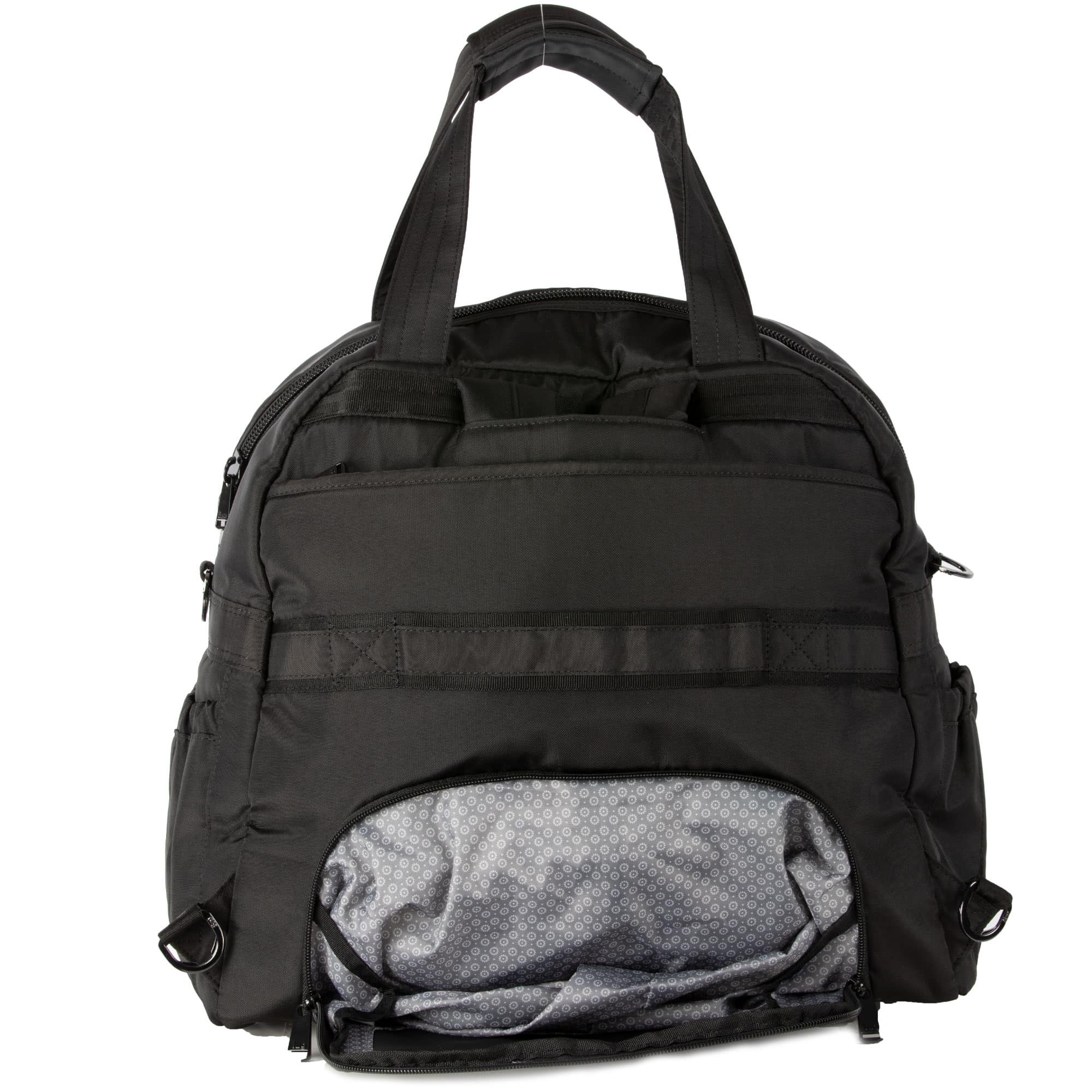 Boxer 2 Convertible Overnight Bag - BRUSHED BLACK - Boxer2_BrushedBlack_06