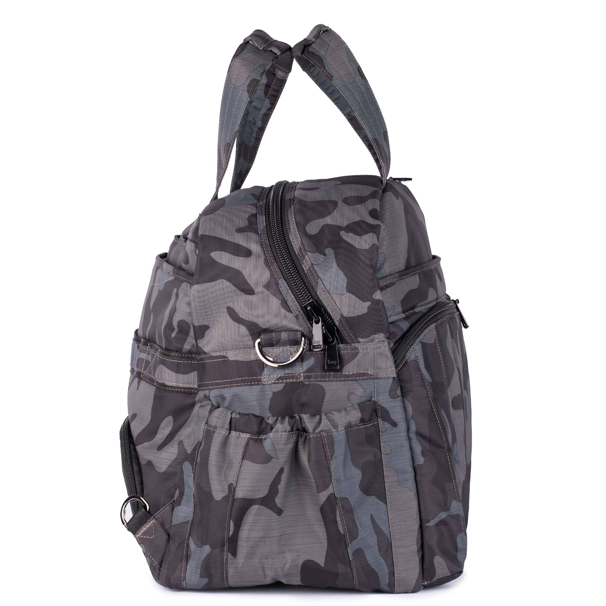 Boxer 2 Convertible Overnight Bag - BRUSHED CAMO BLACK - Boxer2_BrushedCamoBlack_03