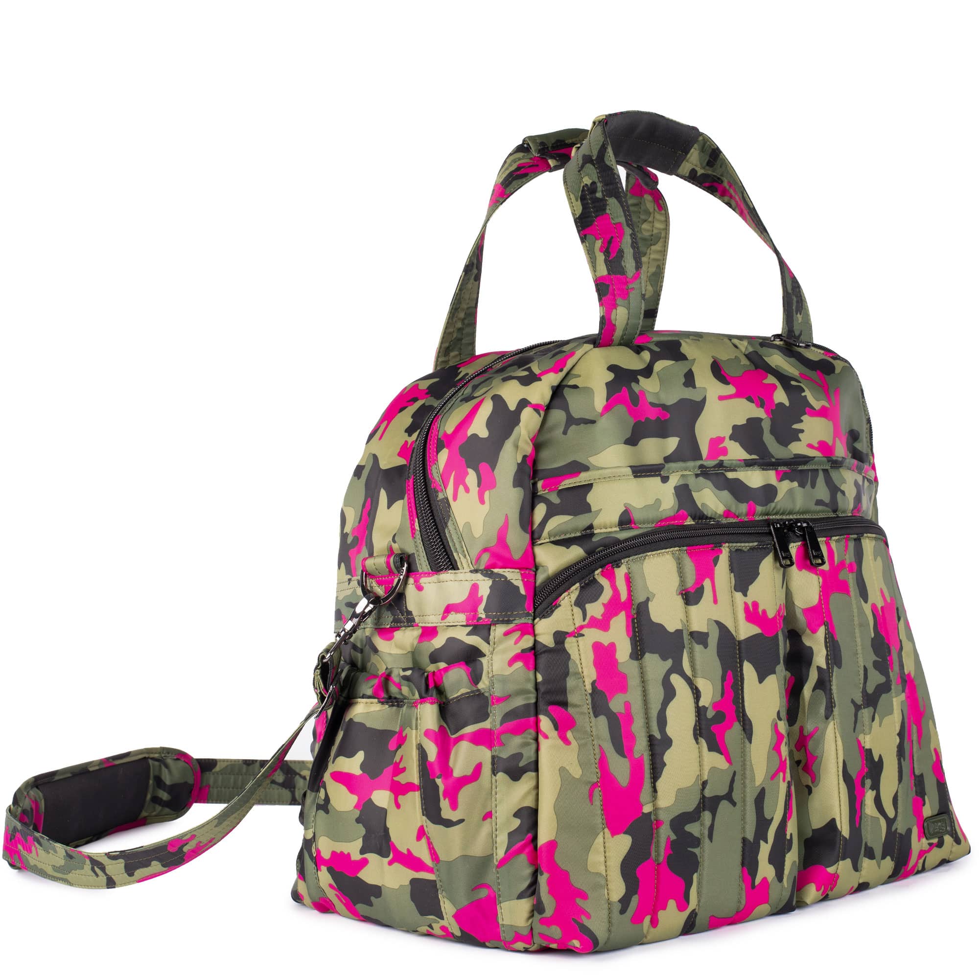 Boxer 2 Convertible Overnight Bag - ALOHA NAVY - Boxer2_CamoOrchid_02