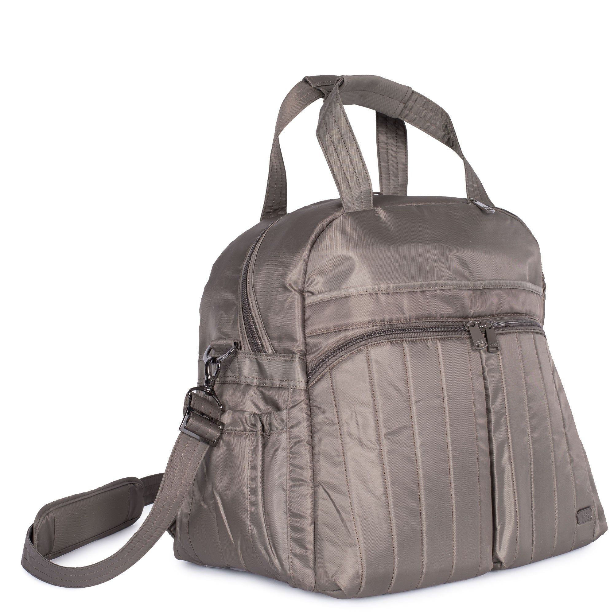 Boxer 2 Convertible Overnight Bag - HEATHER GREY - Boxer2_WalnutBrown_02