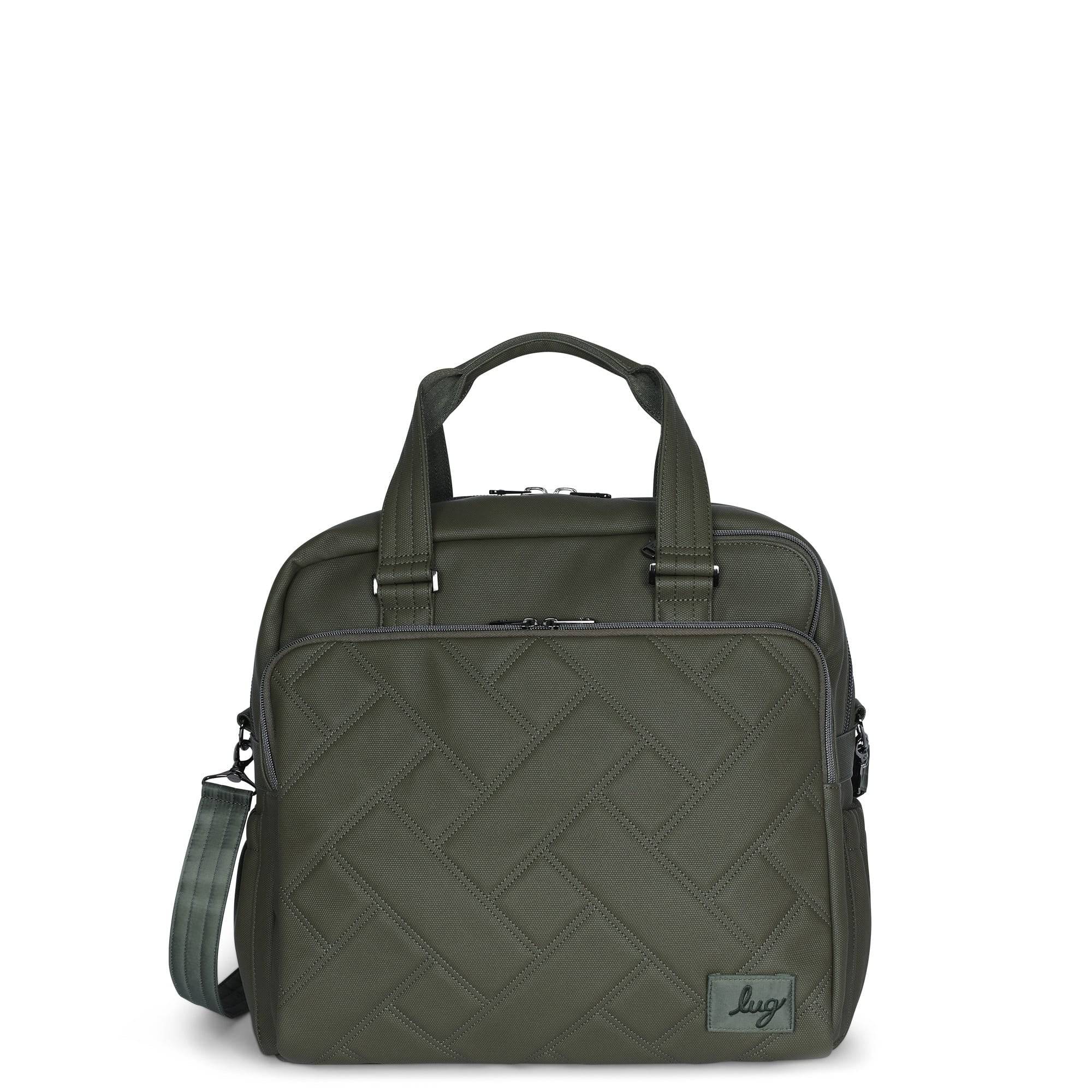 Boxer Matte Luxe VL Overnight Bag - OLIVE - BoxerMatteLuxeVL_MatteVL_OliveGreen_01