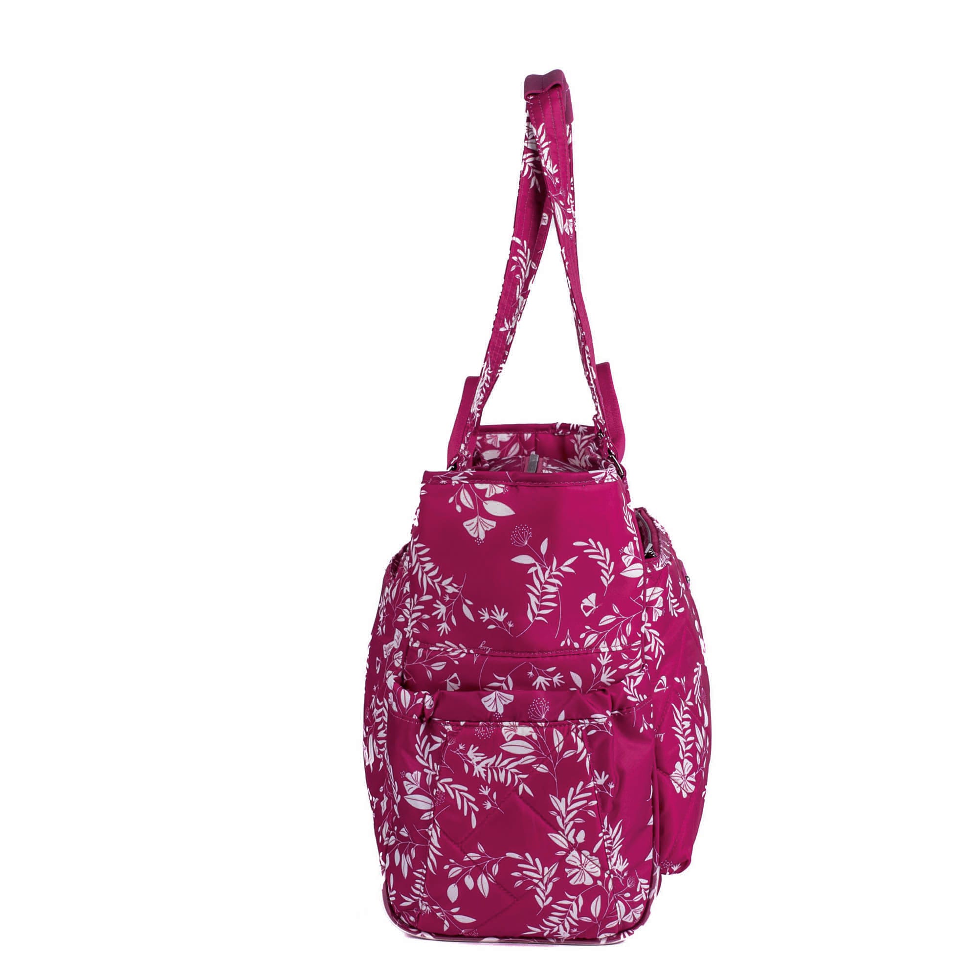 Cabby SE Tote Bag - FLOURISH BERRY - CabbySE_FlourishBerry_03_01c8044a-9049-4e5c-9d80-f7af17a1d09e