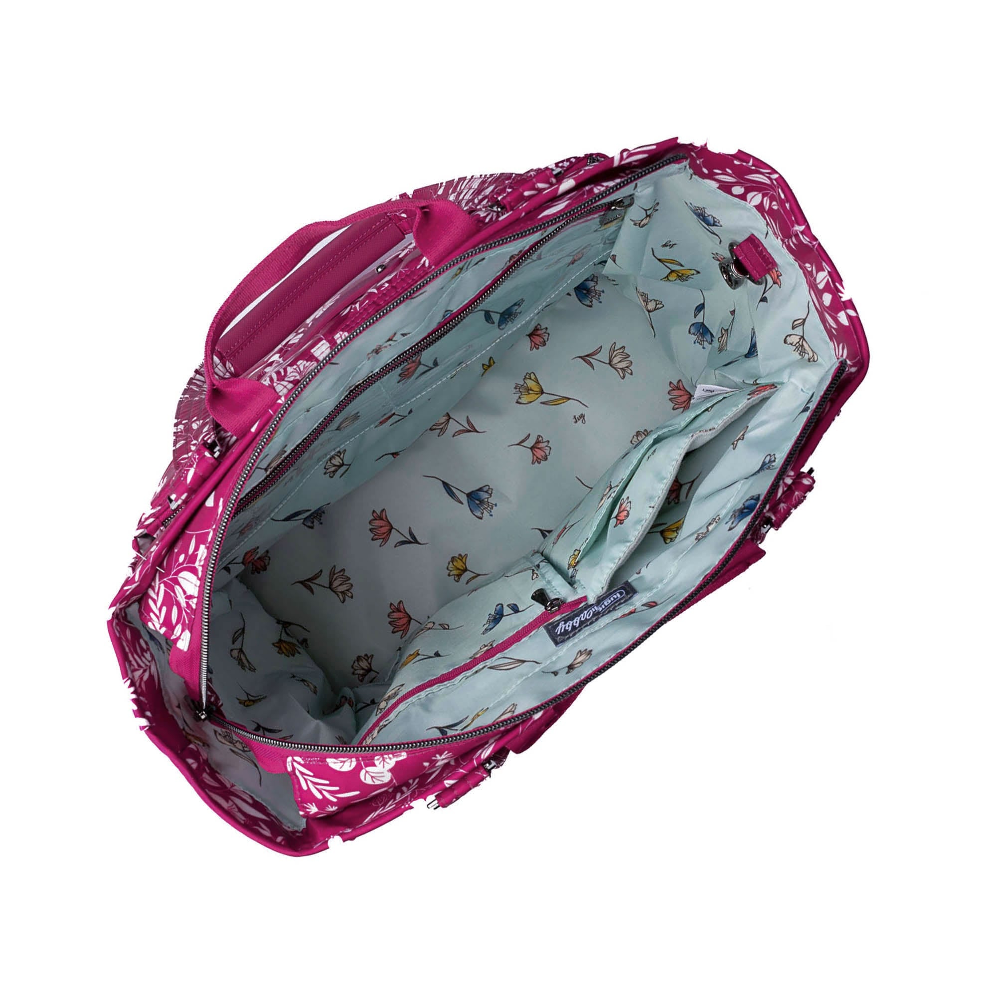 Cabby SE Tote Bag - FLOURISH BERRY - CabbySE_FlourishBerry_05_c18bd47b-62f8-4eac-975b-3794b602f0a7