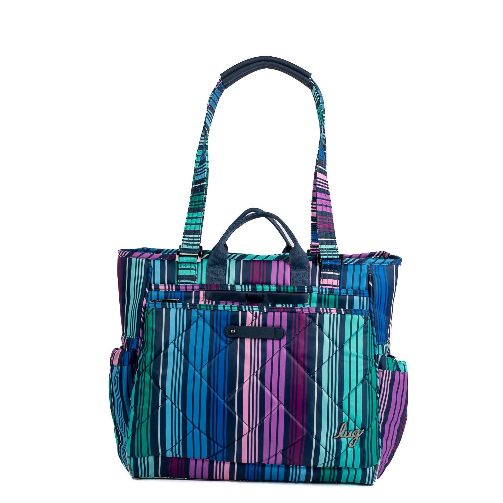 Cabby SE Tote Bag - LOVE STRIPE MULTI - CabbySE_LoveStripeMulti_01