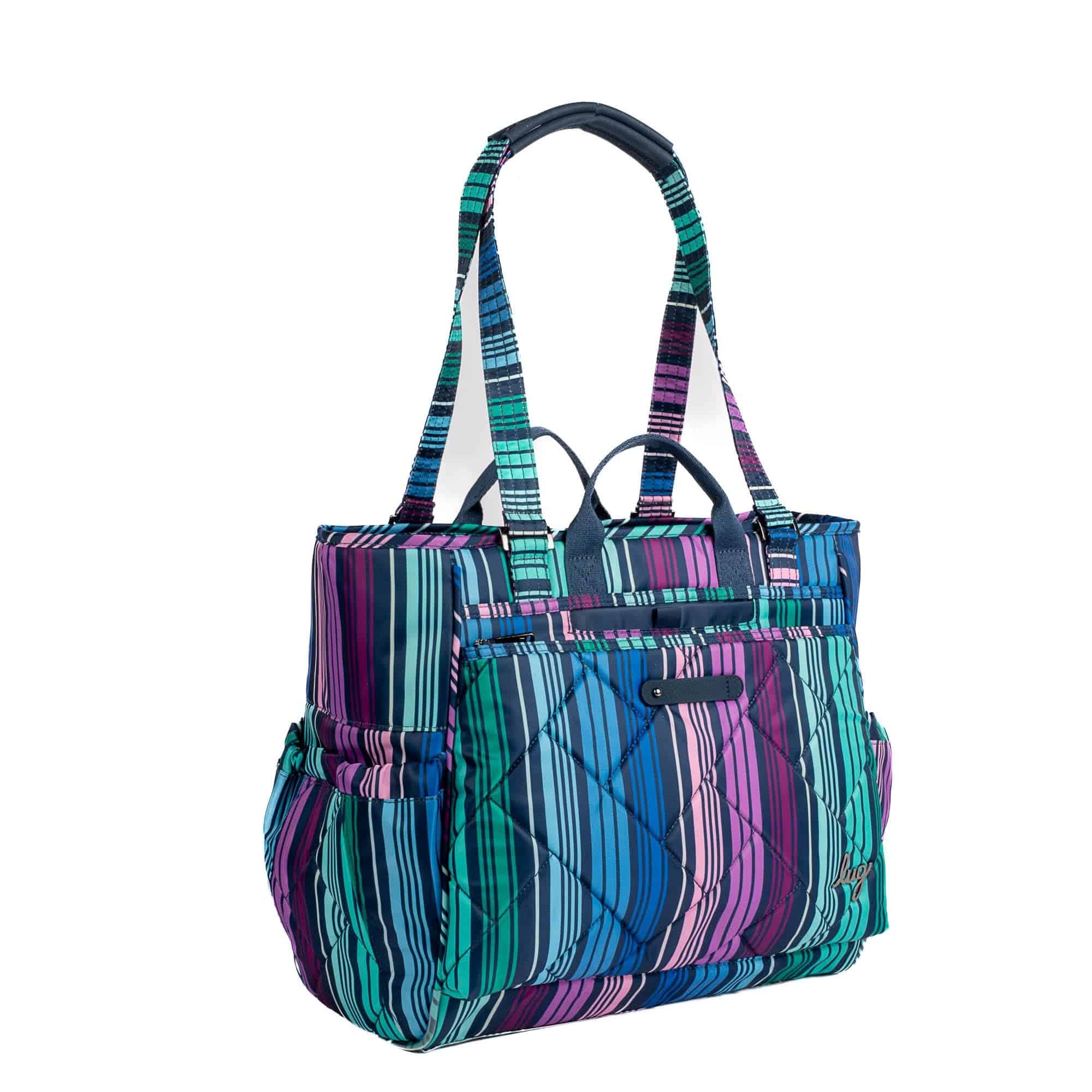 Cabby SE Tote Bag - LOVE STRIPE MULTI - CabbySE_LoveStripeMulti_02