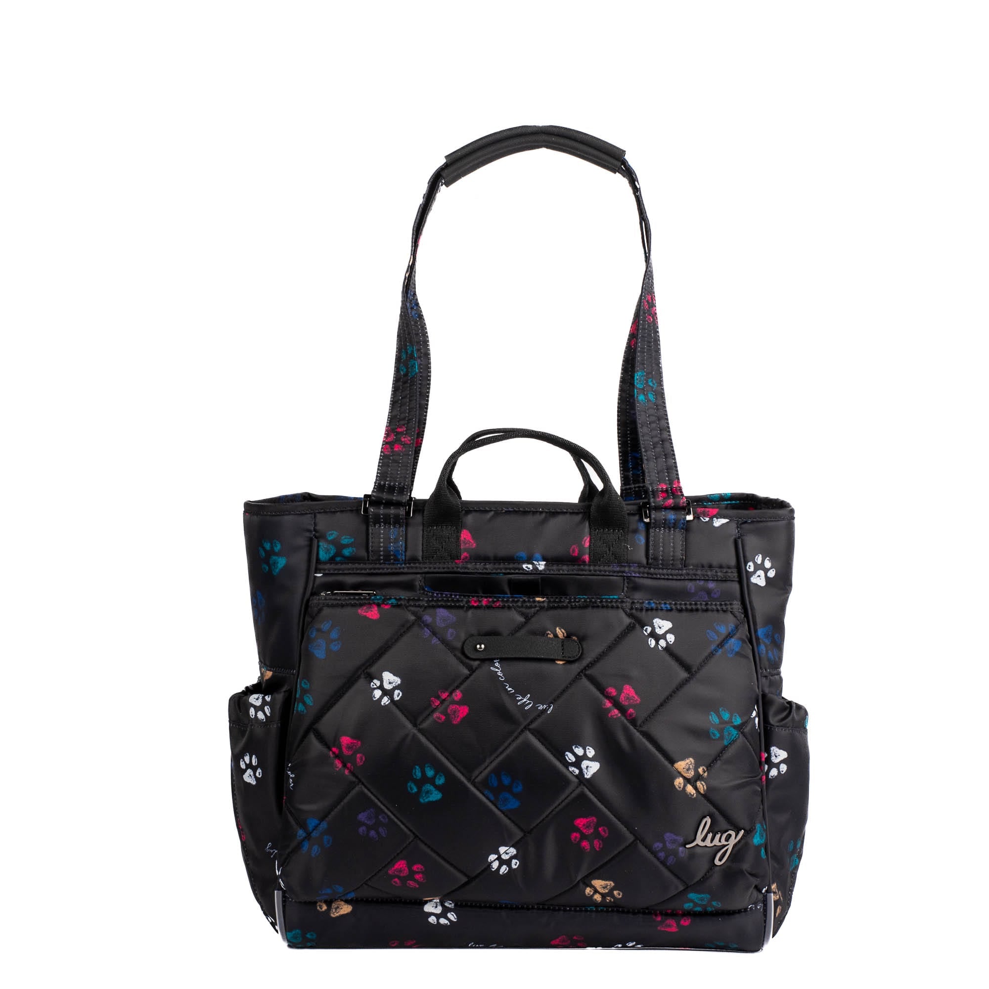 Cabby SE Tote Bag - PAWS BLACK - CabbySE_PawsBlack_01
