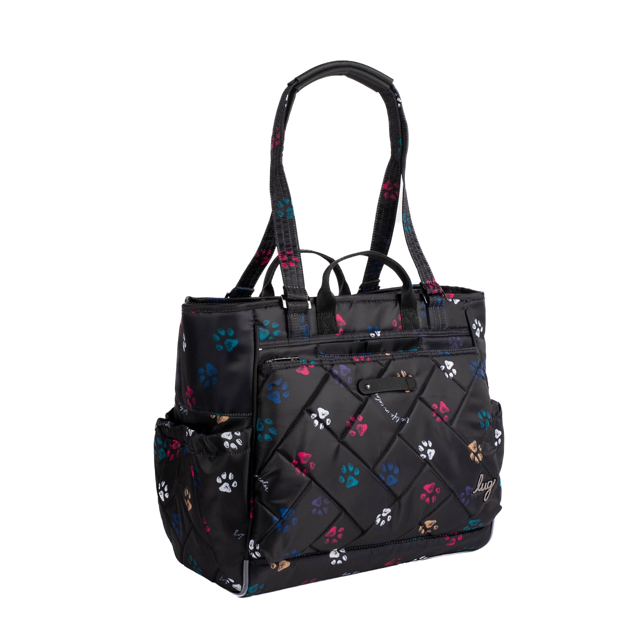 Cabby SE Tote Bag - PAWS BLACK - CabbySE_PawsBlack_02