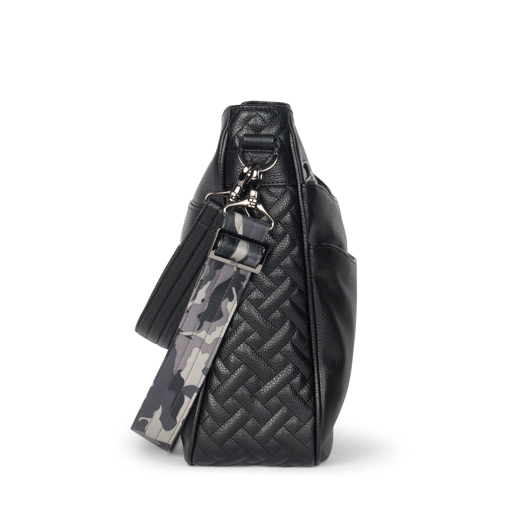 Cable Car Classic VL Crossbody Bag - BLACK CAMO MIDNIGHT STRAP - CablecarVL_Black_CamoMidnightStrap__03