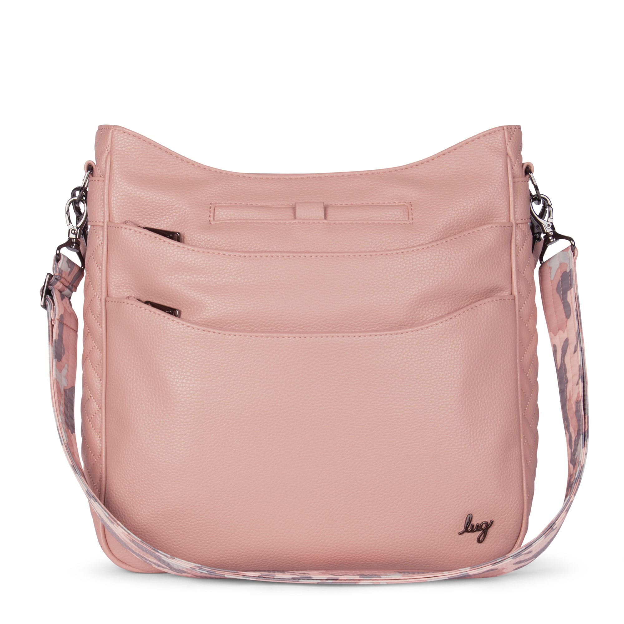 Cable Car Classic VL Crossbody Bag - BLUSH PINK CAMO ROSE STRAP - CablecarVL_BlushedPink_CamoRoseStrap__01