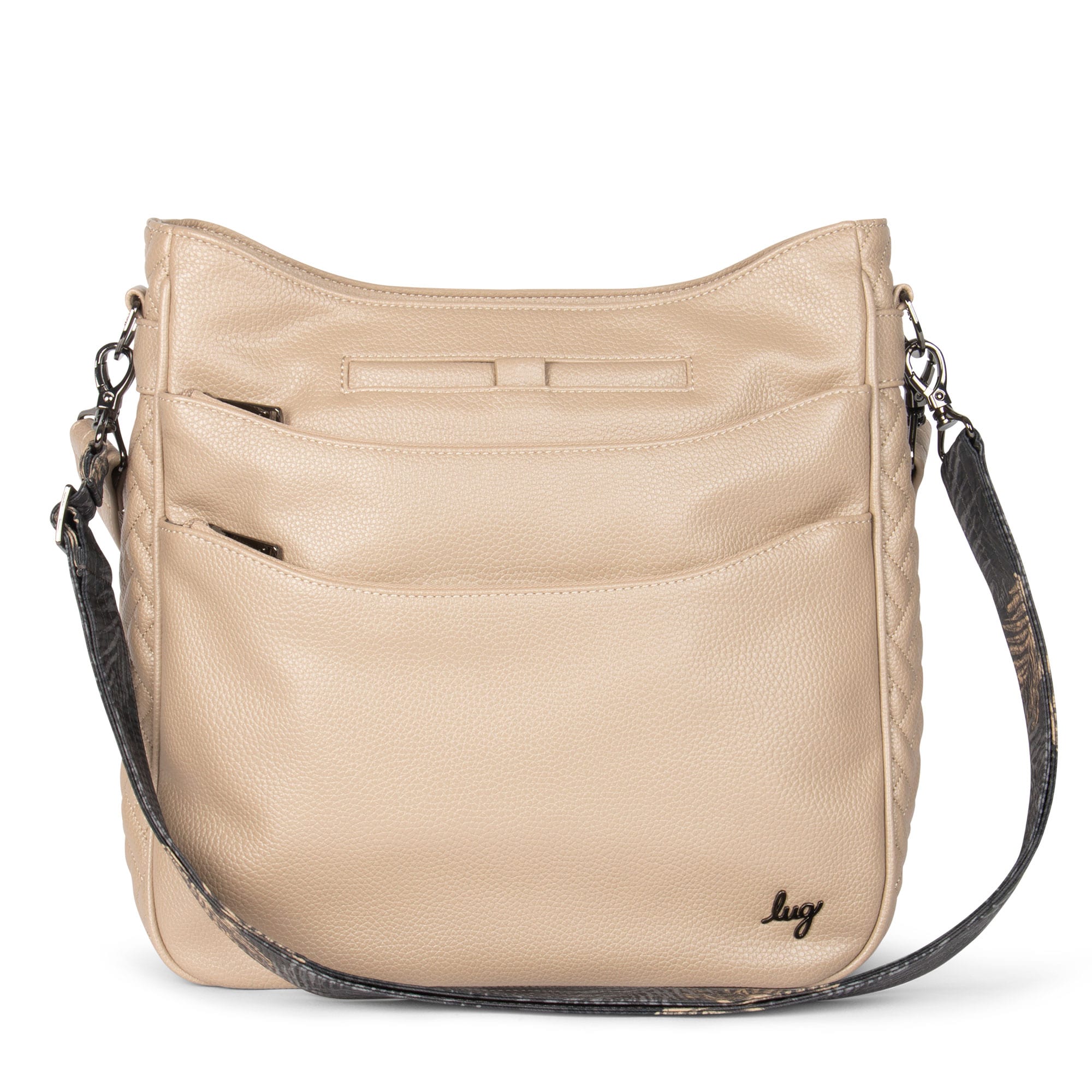 Cable Car Classic VL Crossbody Bag - SAND TROPICAL FOG STRAP - CablecarVL_Sand_TropicalGreyStrap__01