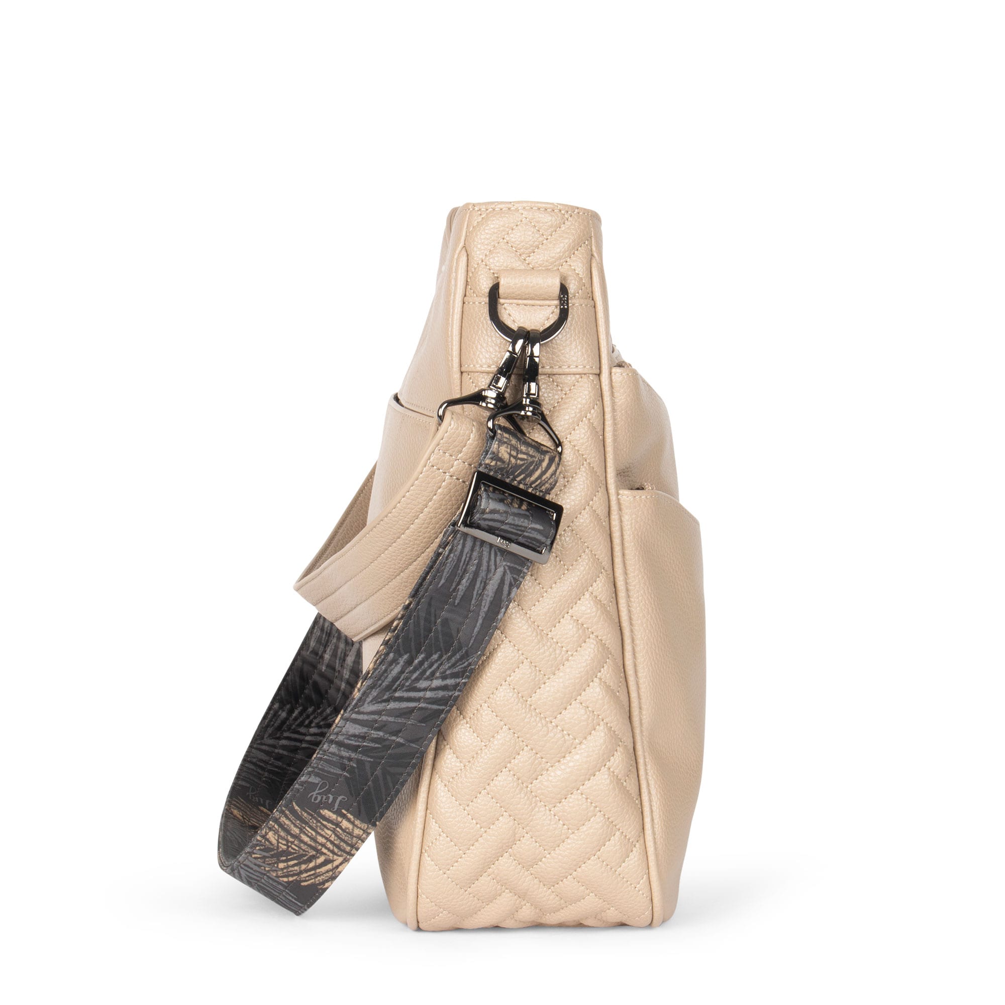 Cable Car Classic VL Crossbody Bag - SAND TROPICAL FOG STRAP - CablecarVL_Sand_TropicalGreyStrap__03