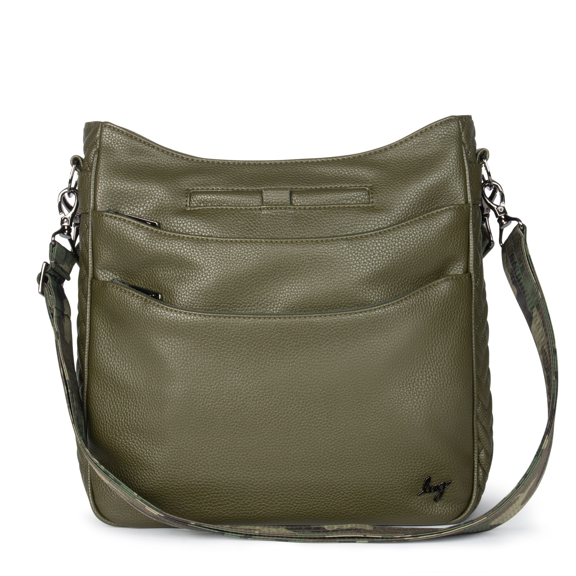 Cable Car Classic VL Crossbody Bag - OLIVE GREEN CAMO GREEN STRAP - Cablecar_OliveGreen_CamoGreenStrap__01