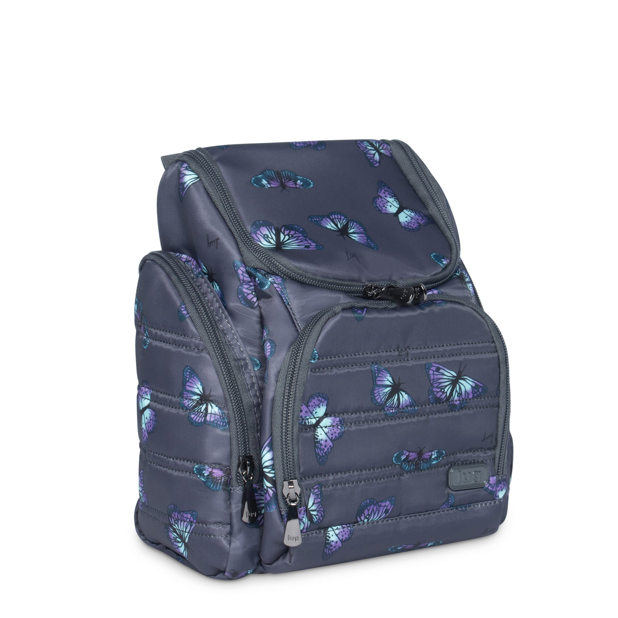 Caddy Toiletry Case - BUTTERFLY GREY - Caddy_ButterflyGrey_02