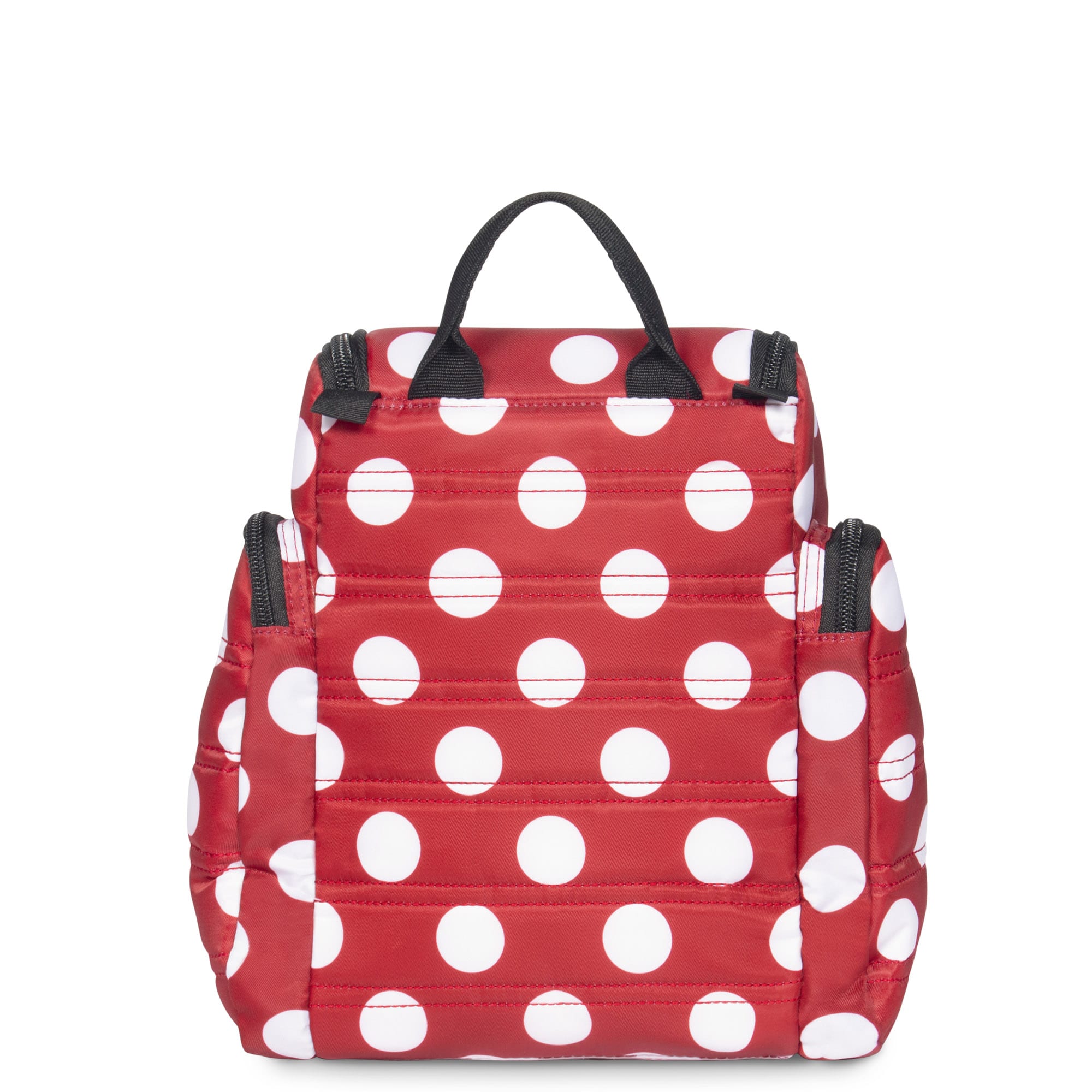 Caddy Toiletry Case - CRIMSON LARGE DOT - Caddy_CrimsonLGDot_04
