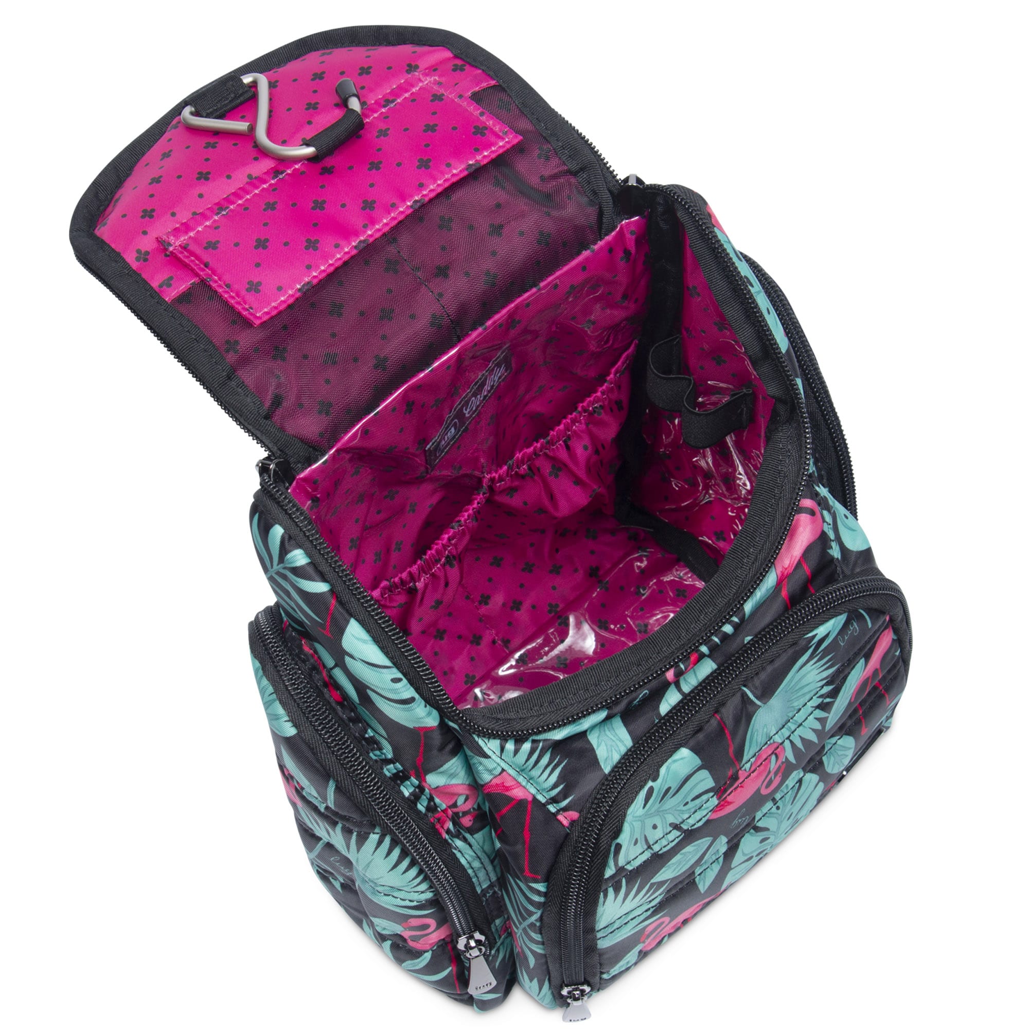 Caddy Toiletry Case - FLAMINGO BLACK - Caddy_FlamingoBlack_05