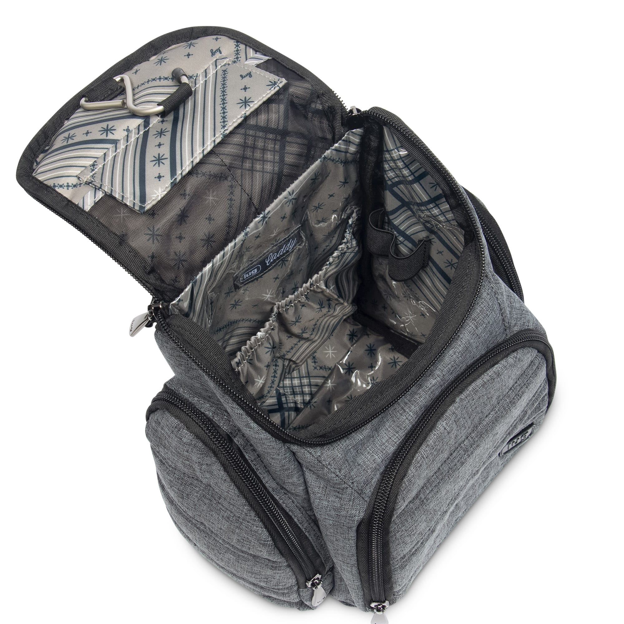 Caddy Toiletry Case - HEATHER GREY - Caddy_HeatherGrey_05