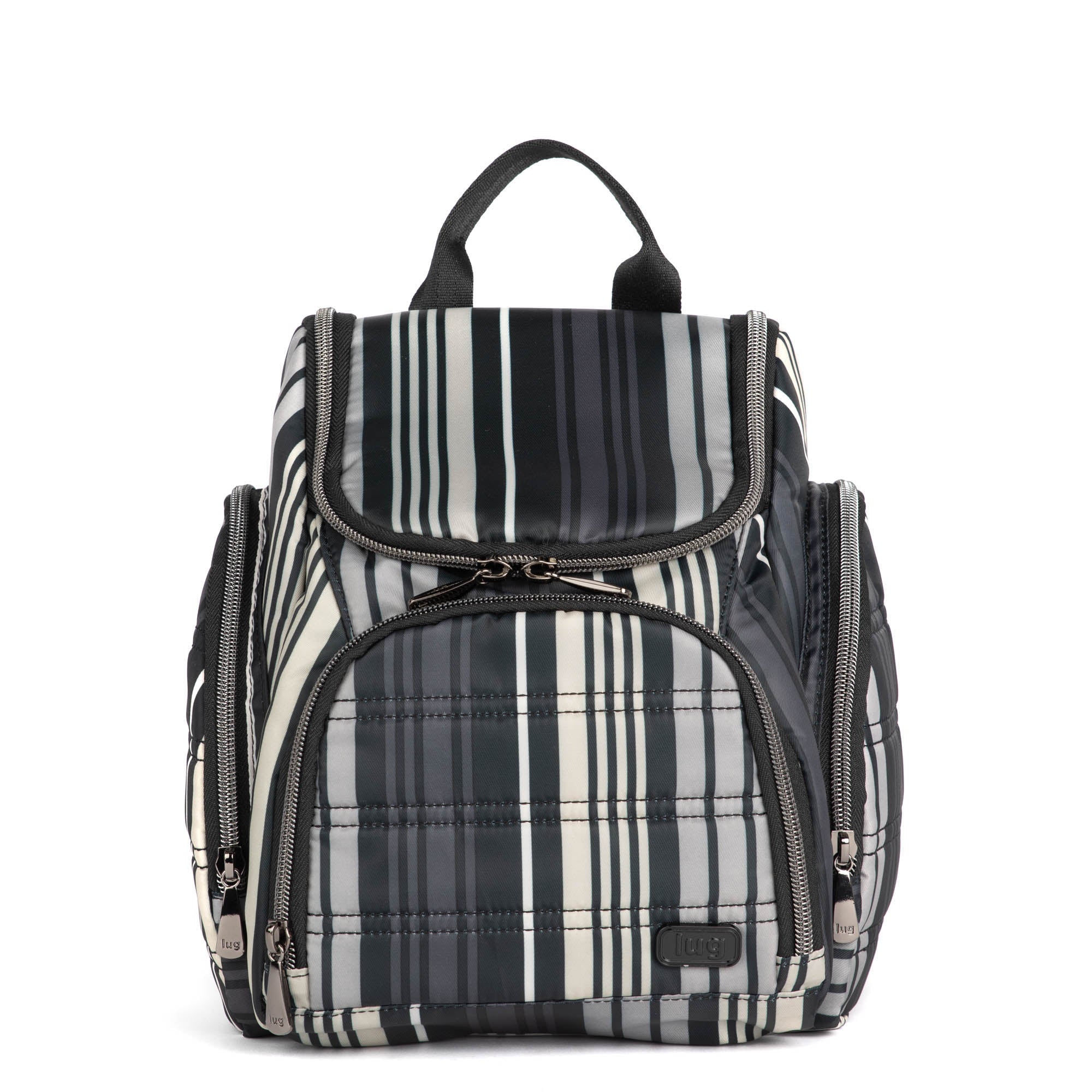Caddy Toiletry Case - LOVE STRIPE BLACK - Caddy_LoveStripeBlack_01