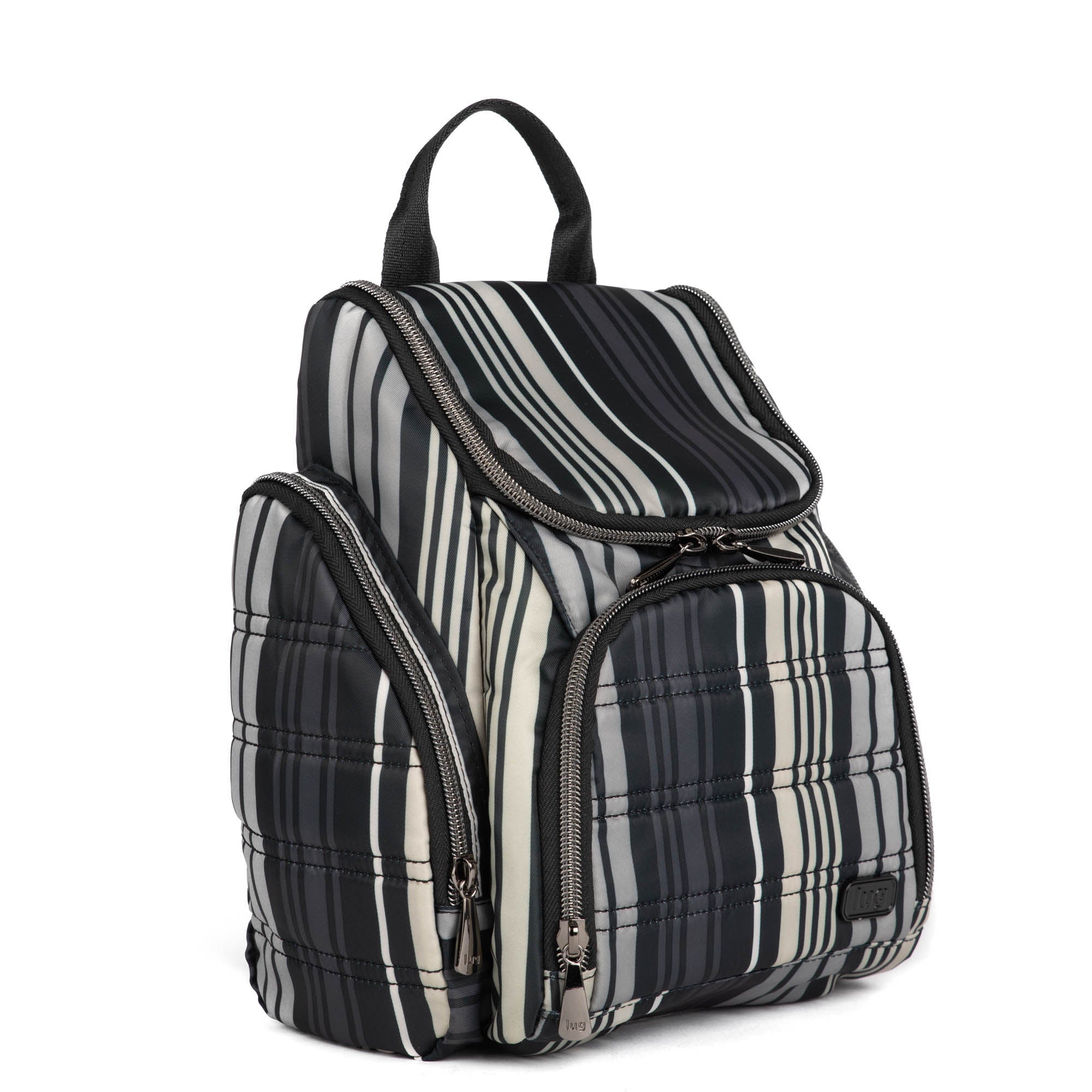 Caddy Toiletry Case - LOVE STRIPE BLACK - Caddy_LoveStripeBlack_02