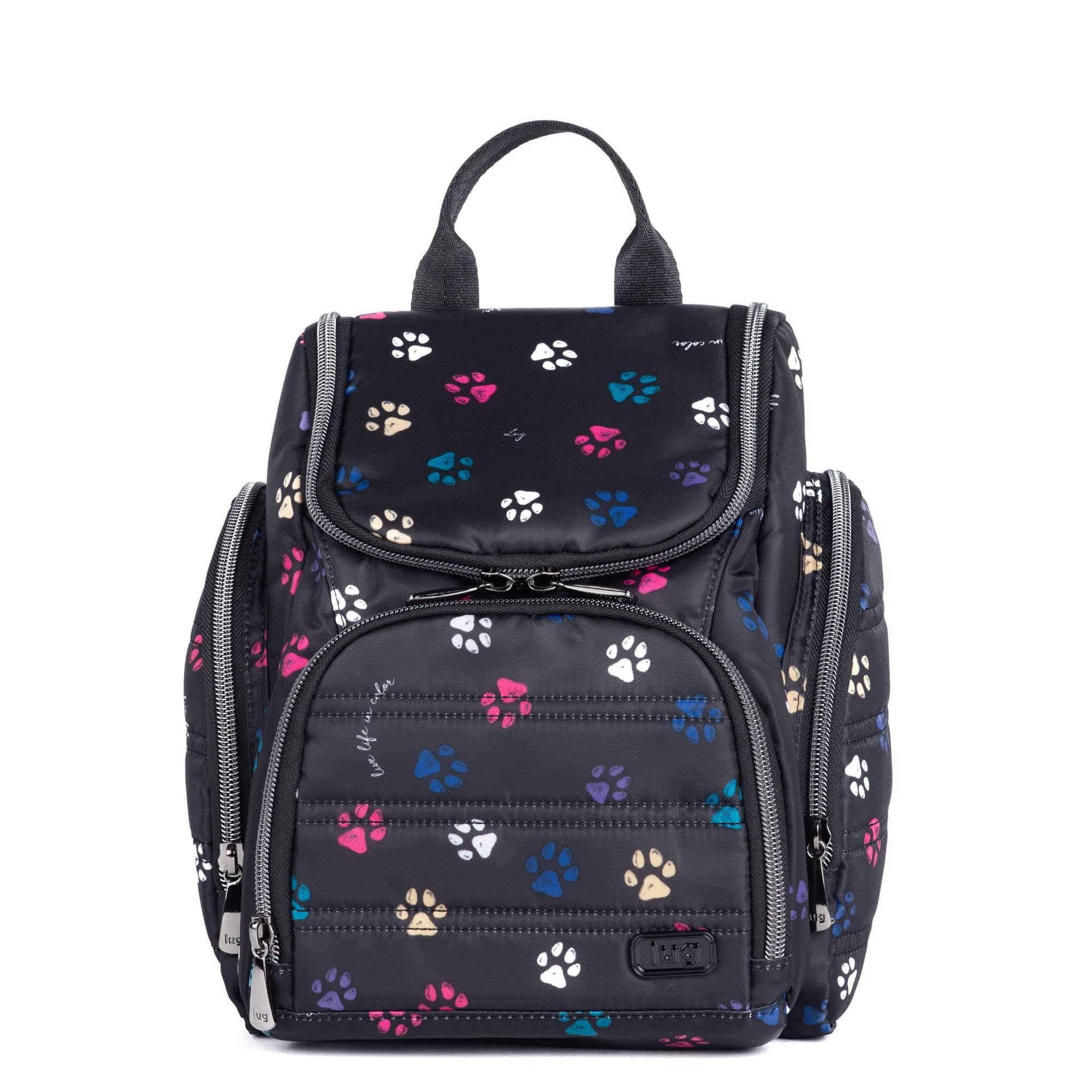 Caddy Toiletry Case - PAWS BLACK - Caddy_PawsBlack_01