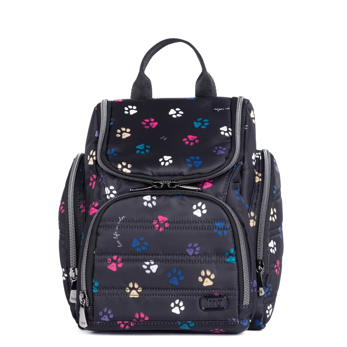 Caddy Toiletry Case - PAWS BLACK - Caddy_PawsBlack_01