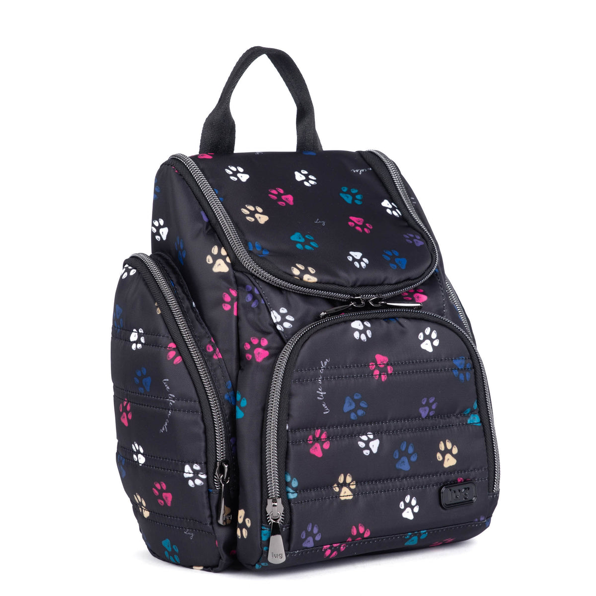 Caddy Toiletry Case - PAWS BLACK - Caddy_PawsBlack_02
