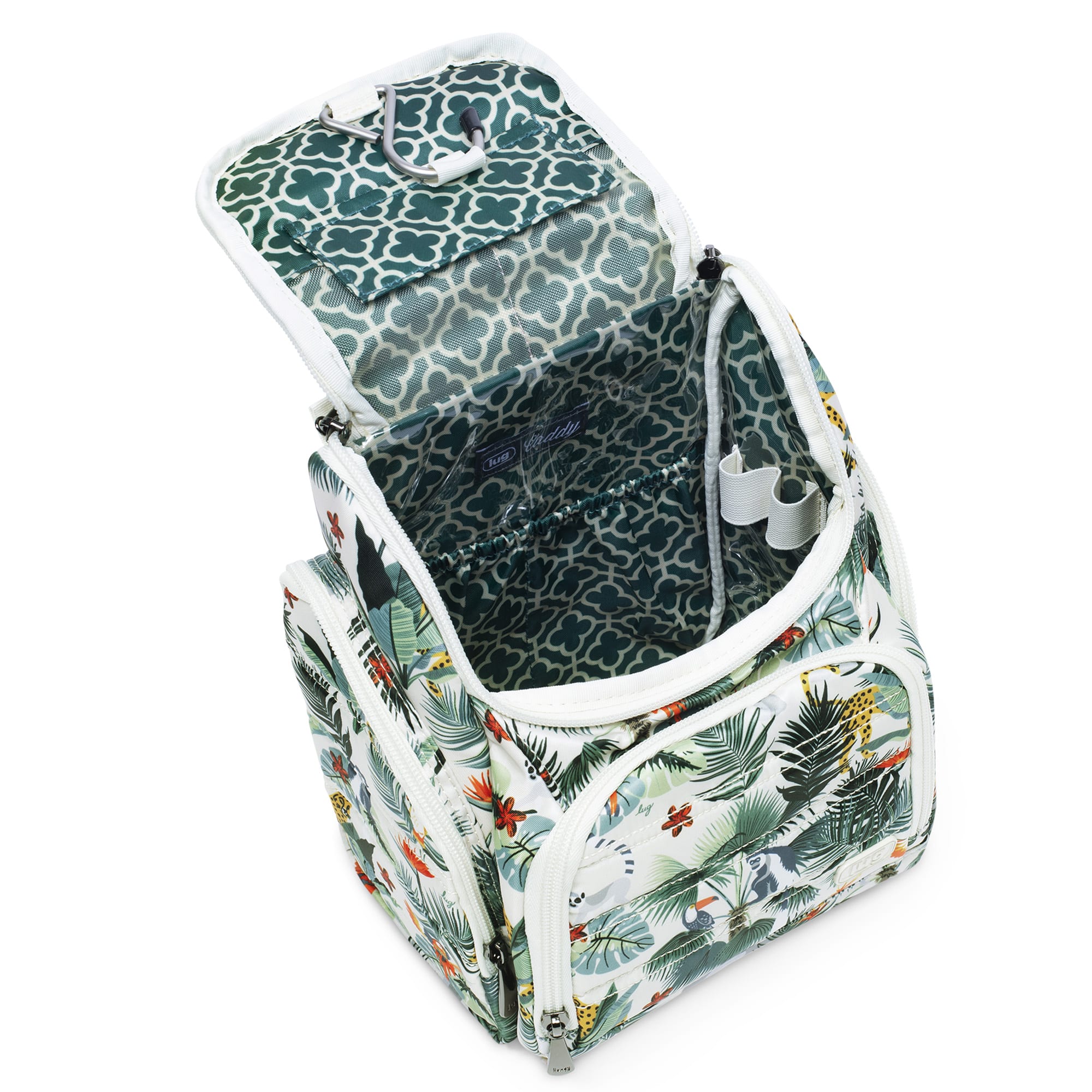 Caddy Toiletry Case - WILDLIFE CREAM - Caddy_WildlifeCream_05