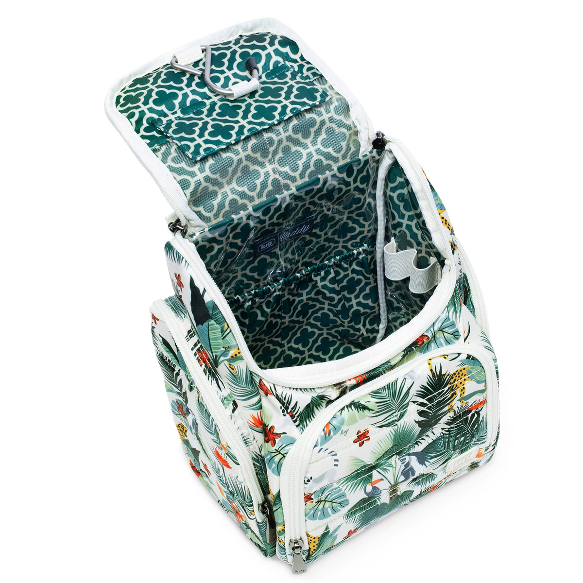 Caddy Toiletry Case - WILDLIFE CREAM - Caddy_WildlifeCream_05