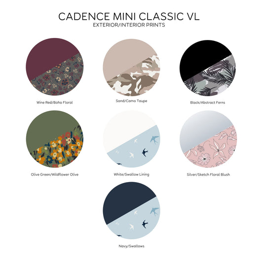 Cadence Mini Classic VL Crossbody Bag - - CadenceMiniVL_Lug_Swatches