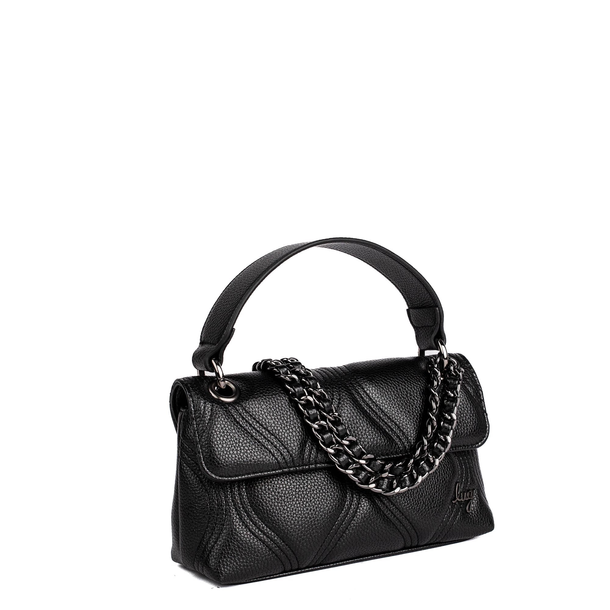 Cadence Mini Classic VL Crossbody Bag - BLACK - CadenceVL_Black_02